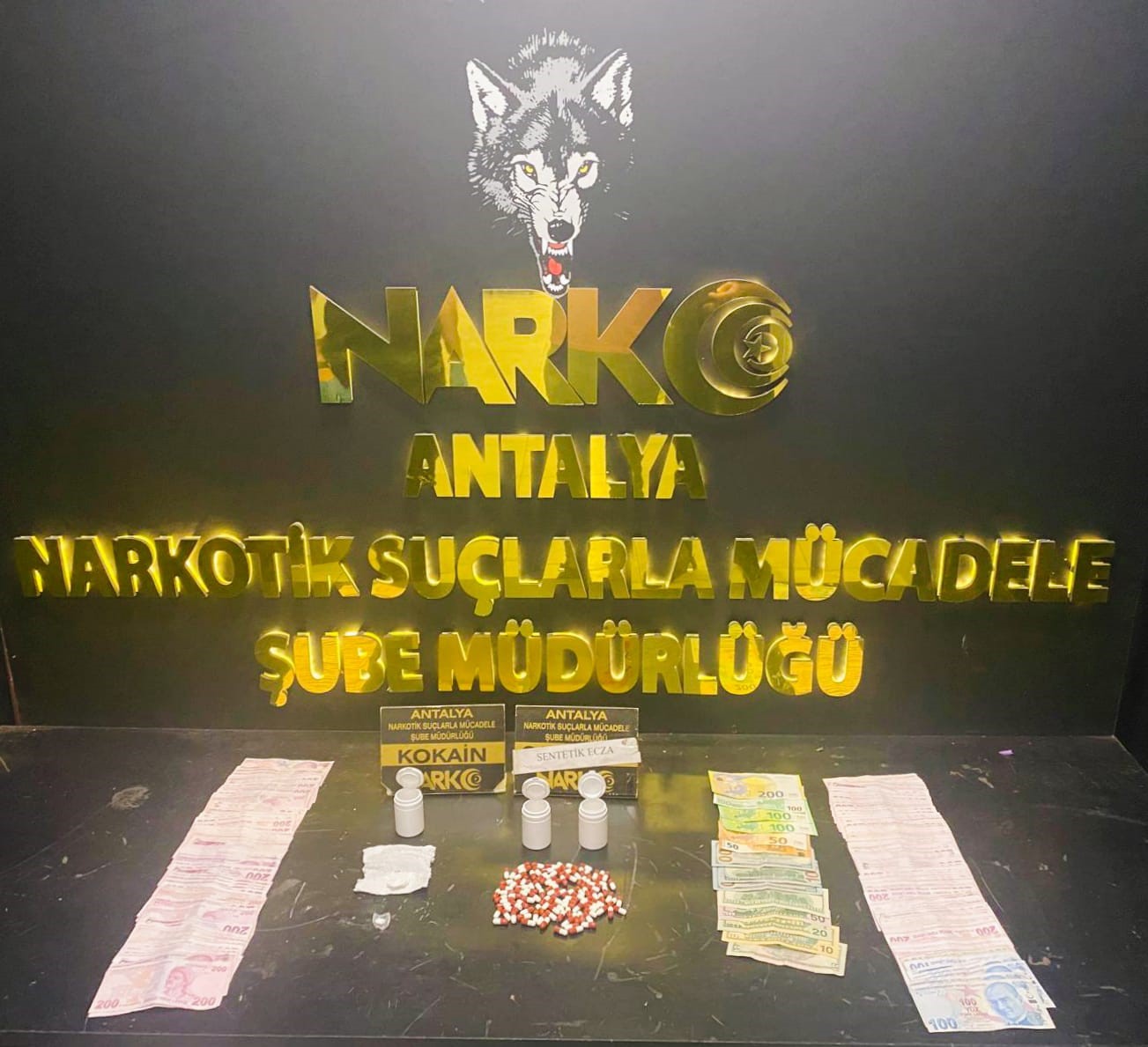 Antalya’da 1 haftada uyuşturucu madde suçundan 13 şahıs tutuklandı