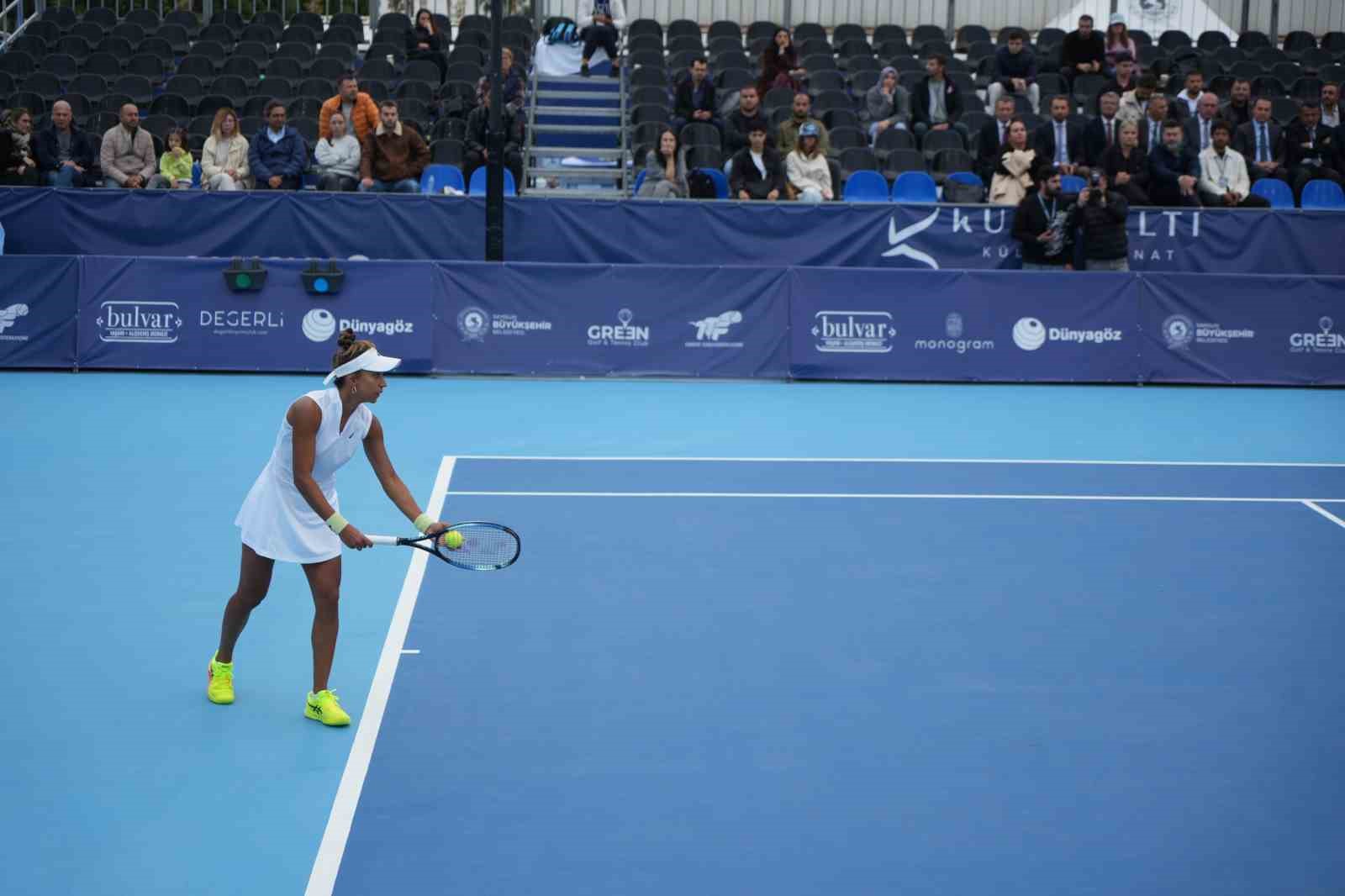 Samsun’da uluslarası tenis heyecanı: 26 ülkeden 55 kadın sporcu korta çıkıyor