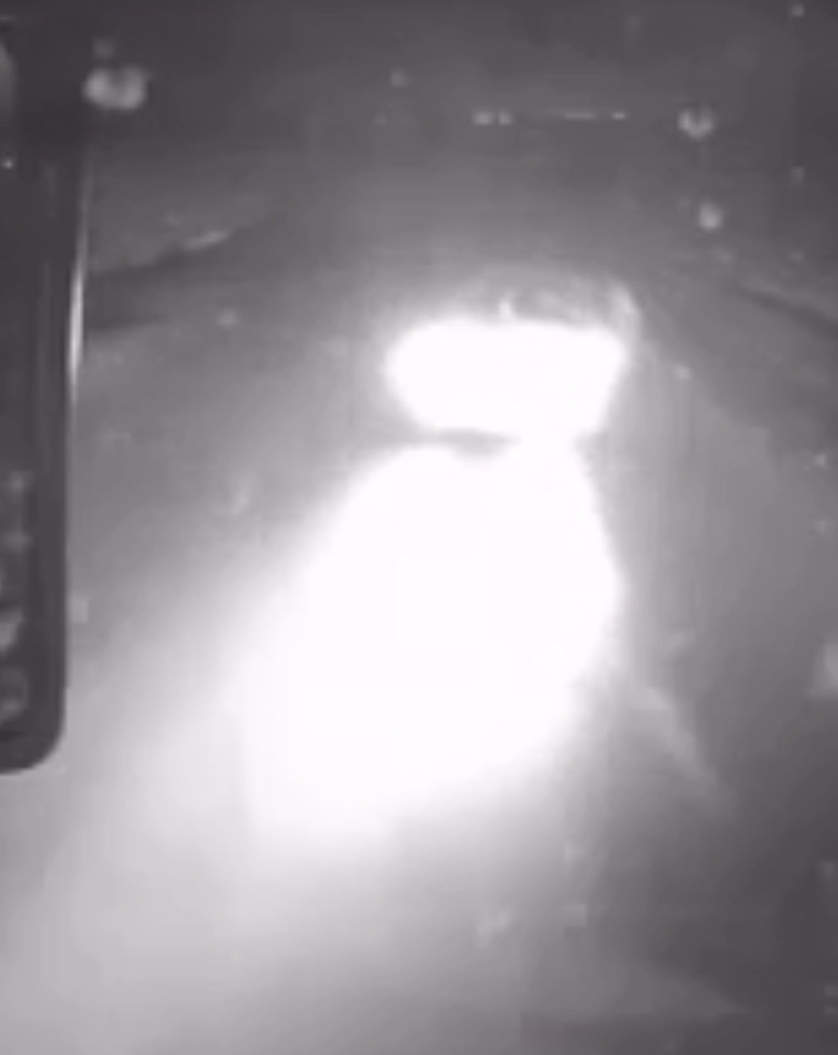 Bir ailenin yok olduğu kaza anı kamerada