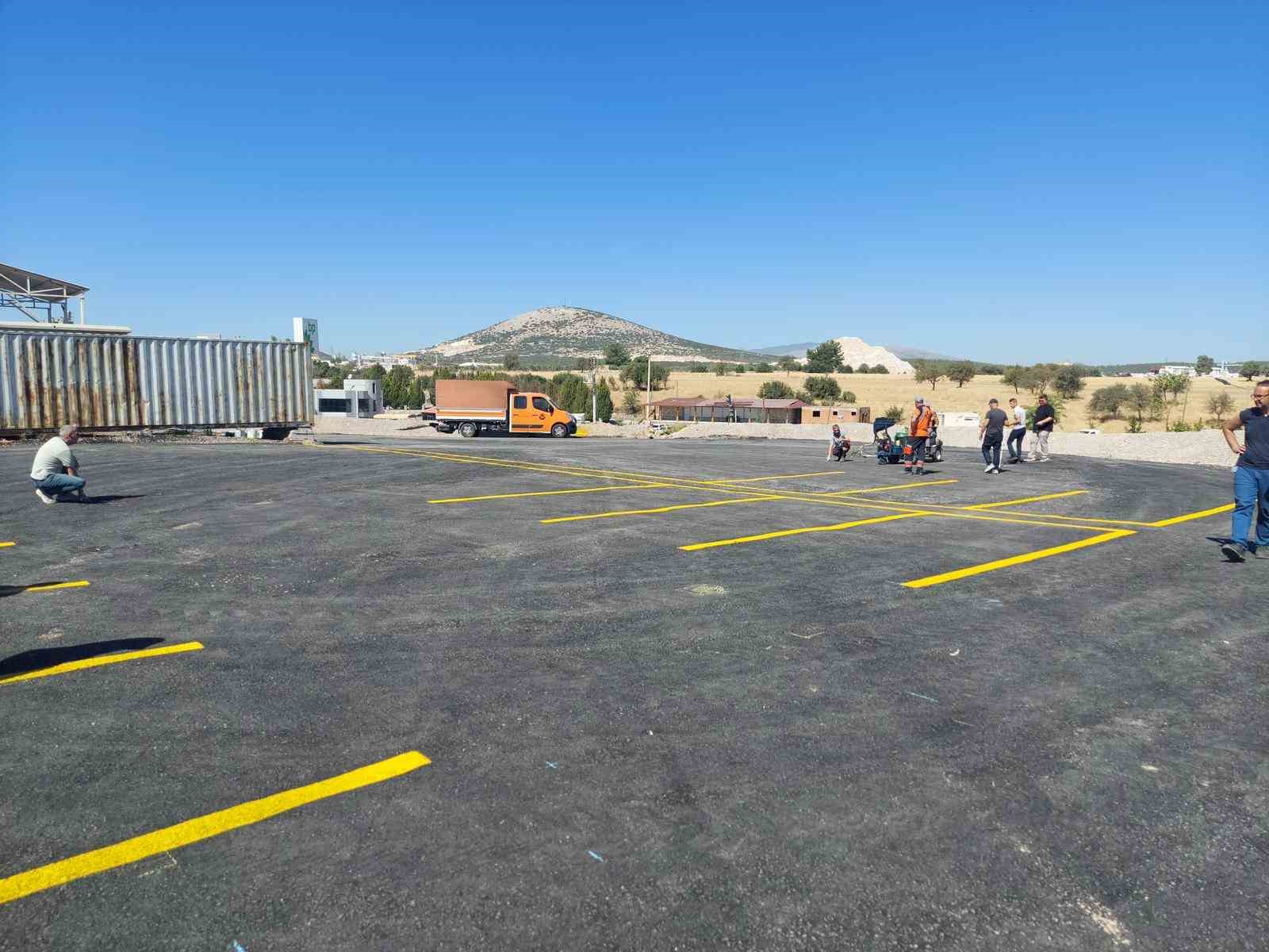 Yatağan’daki hastaneye yeni otopark
