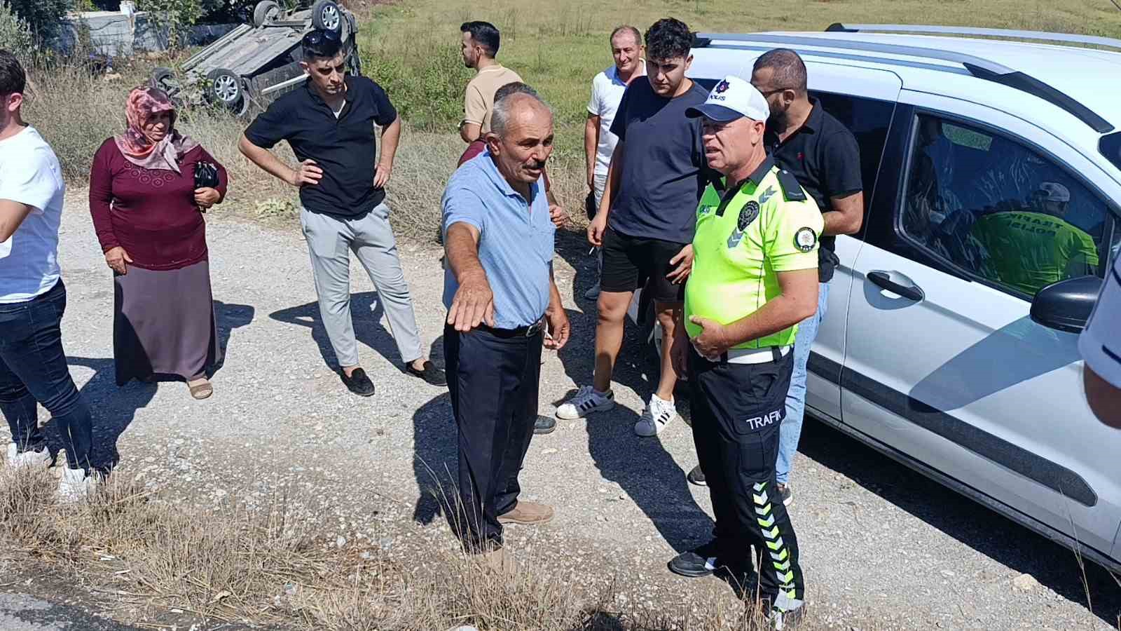 İki kuzenin kullandığı araçlar çarpıştı: 1 yaralı
