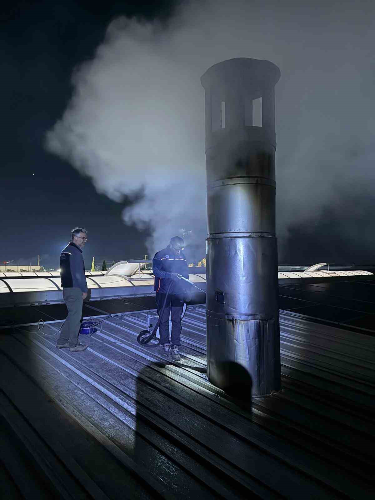 Tekirdağ’da sanayi tesislerine gece denetimi