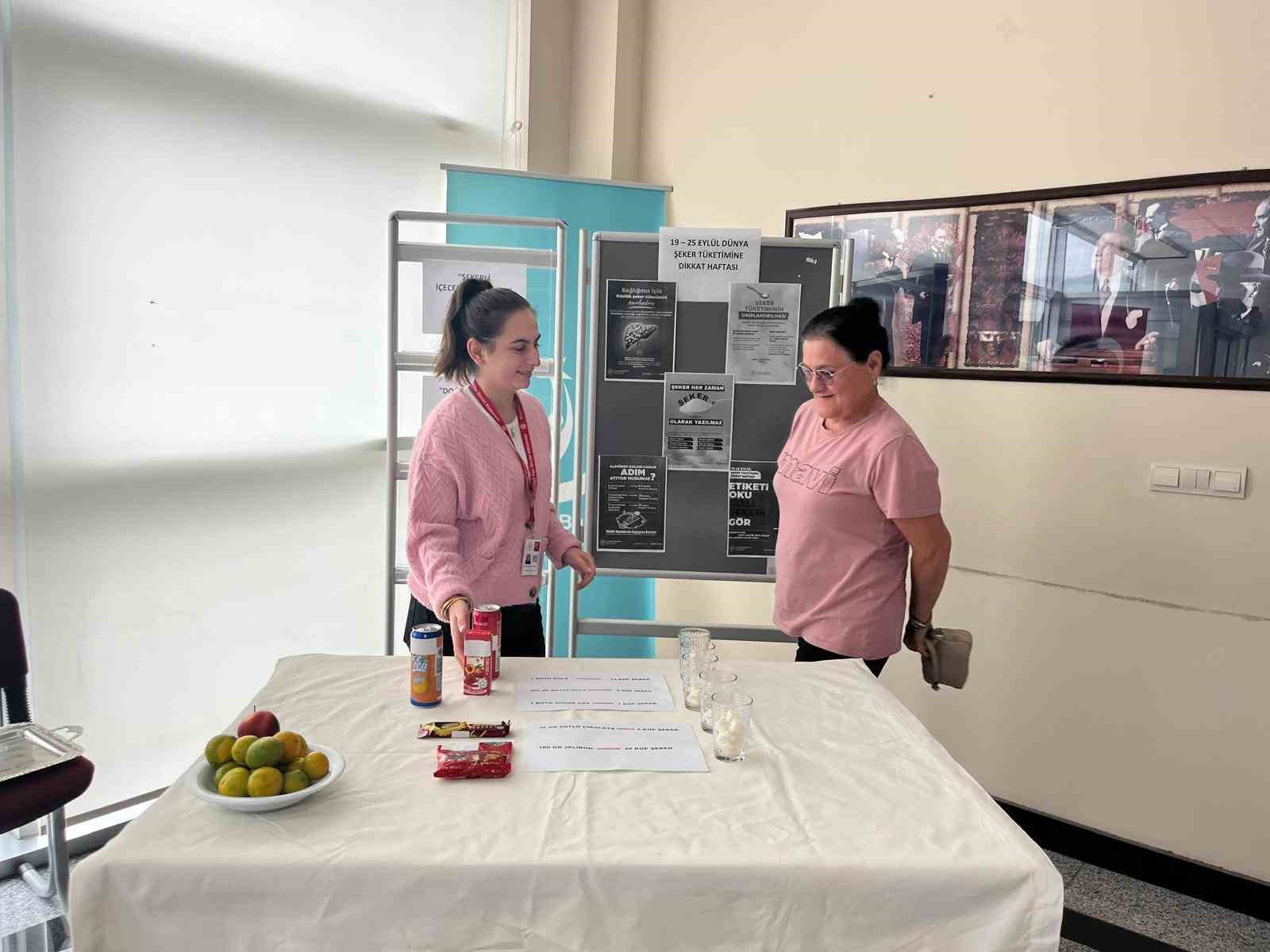 Kaynaşlı’da uygulamalı stant ilgi gördü