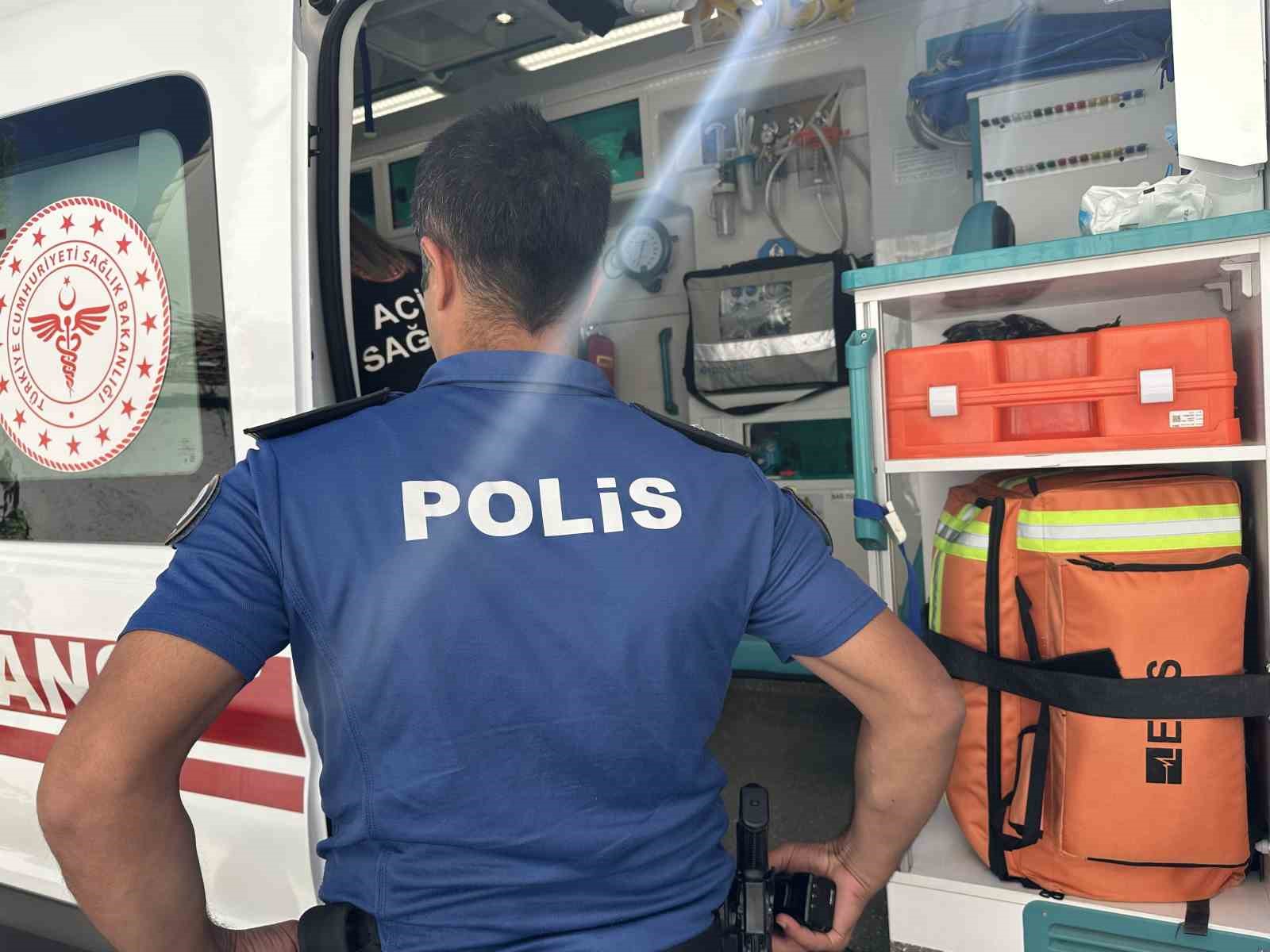 Bıçaklı kavga ihbarı ekipleri harekete geçirdi