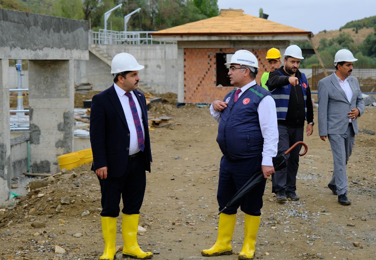 Yozgat’ta 25 bin metrekare alanda Atık Su Arıtma Tesisi inşa ediliyor