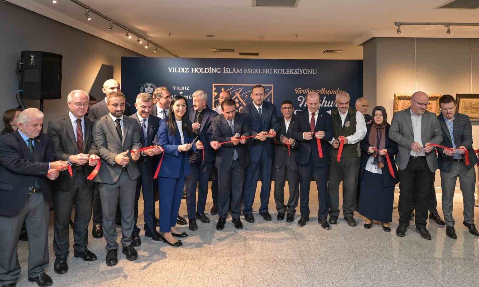 ’Tarihin Akışında Meşhur Hattatlar Sergisi’ Trabzon’da ziyarete açıldı