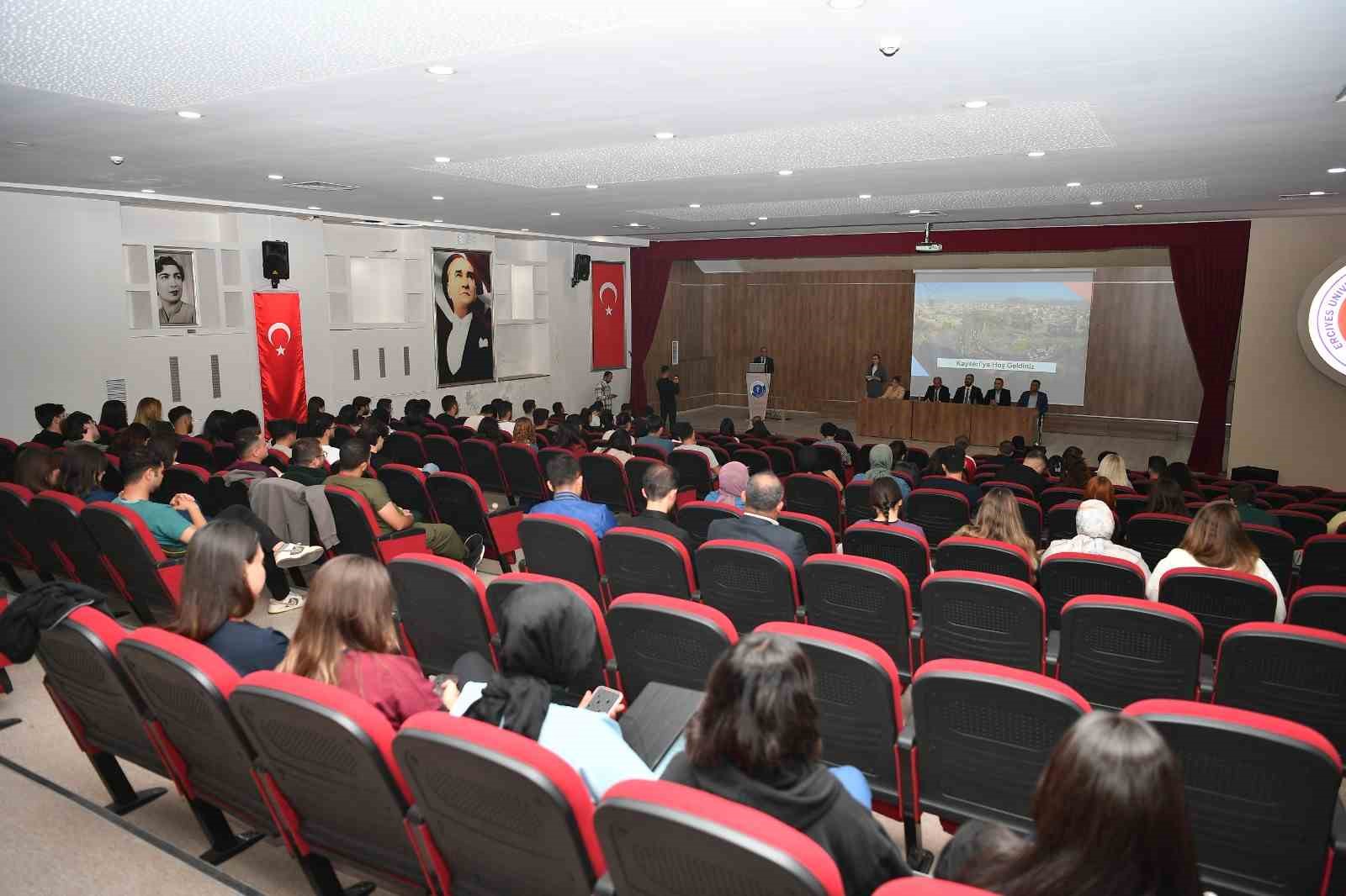 B&uuml;y&uuml;kşehirden ER&Uuml; Veteriner Fak&uuml;ltesi &ouml;ğrencilerine tanıtım semineri
