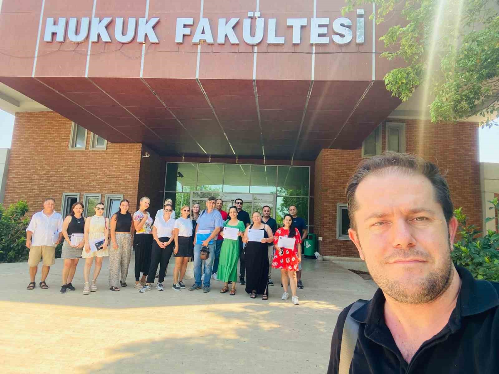 Akdeniz Üniversitesi bilirkişilik eğitimlerinde bin 255 kişiye eğitim verdi