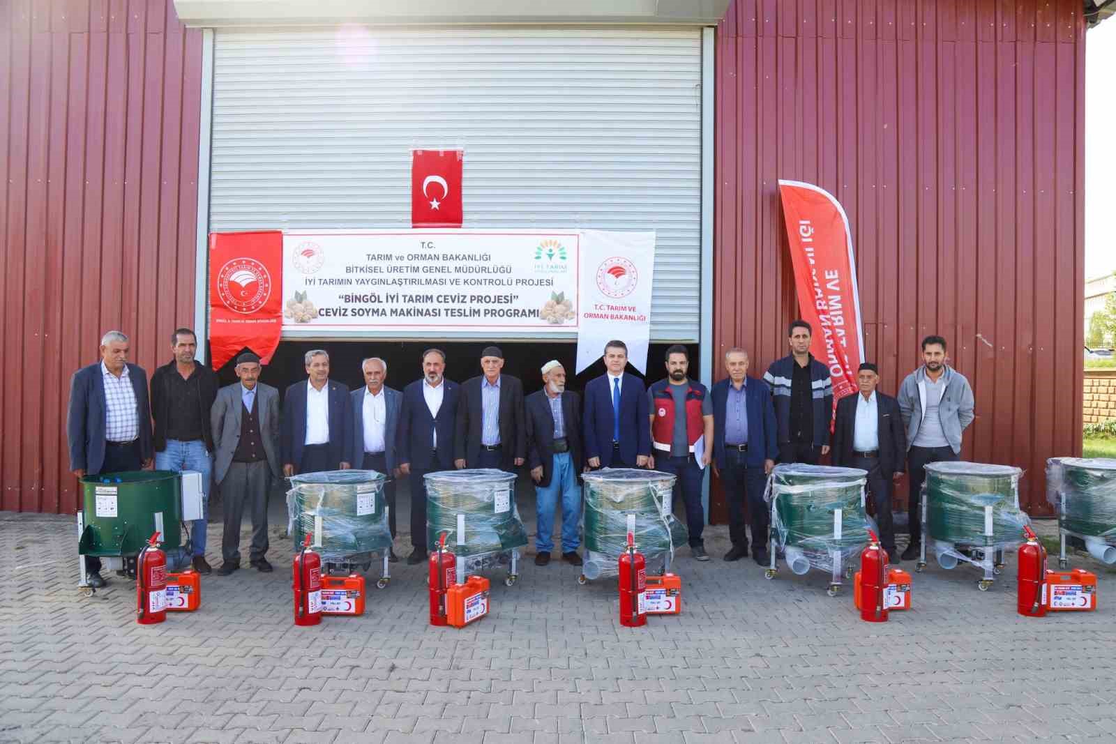 Bingöl’de ceviz yetiştiriciliğinde yeni bir dönem başladı