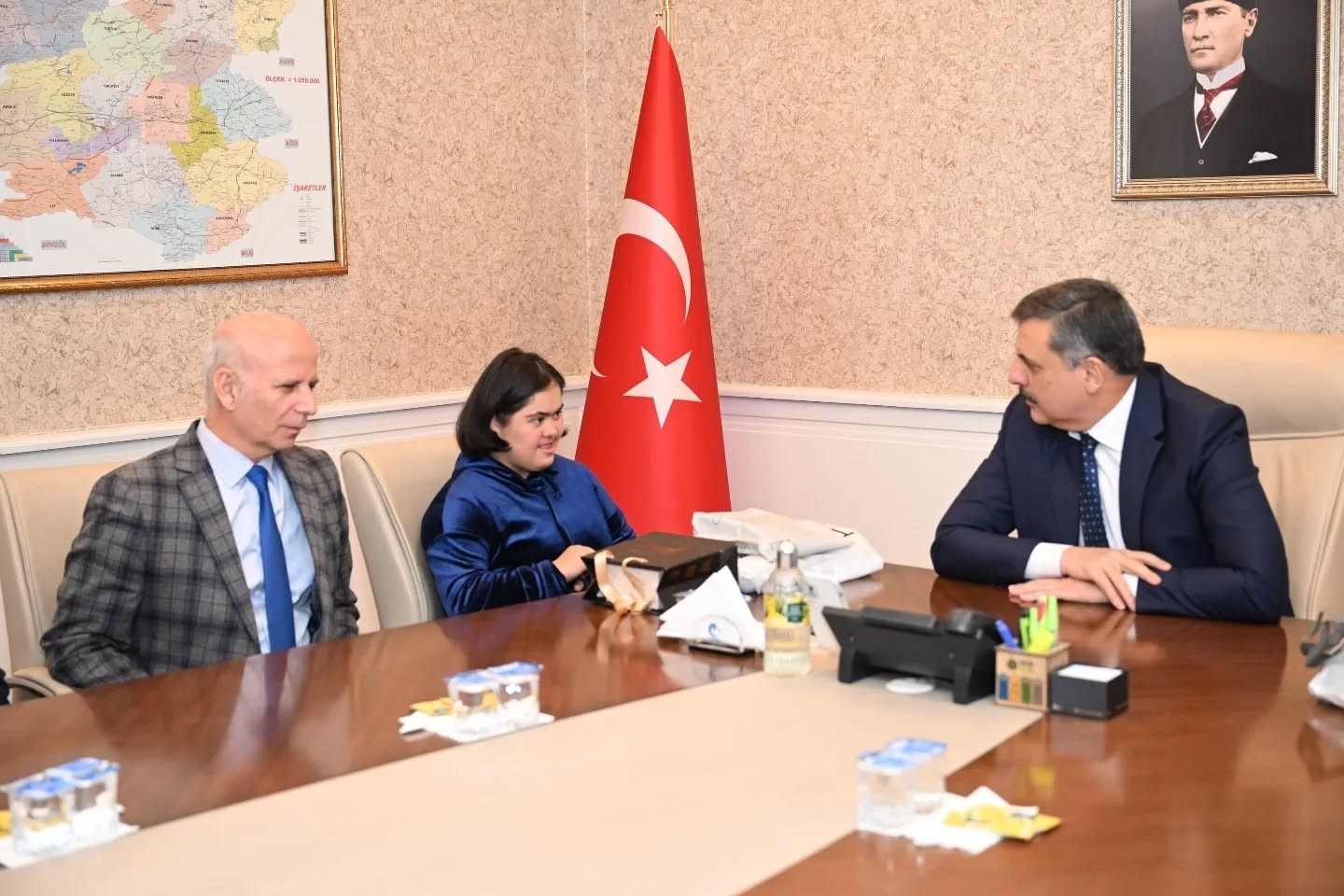 Erzurum Valiliği&rsquo;nin g&uuml;llerine s&uuml;rpriz
