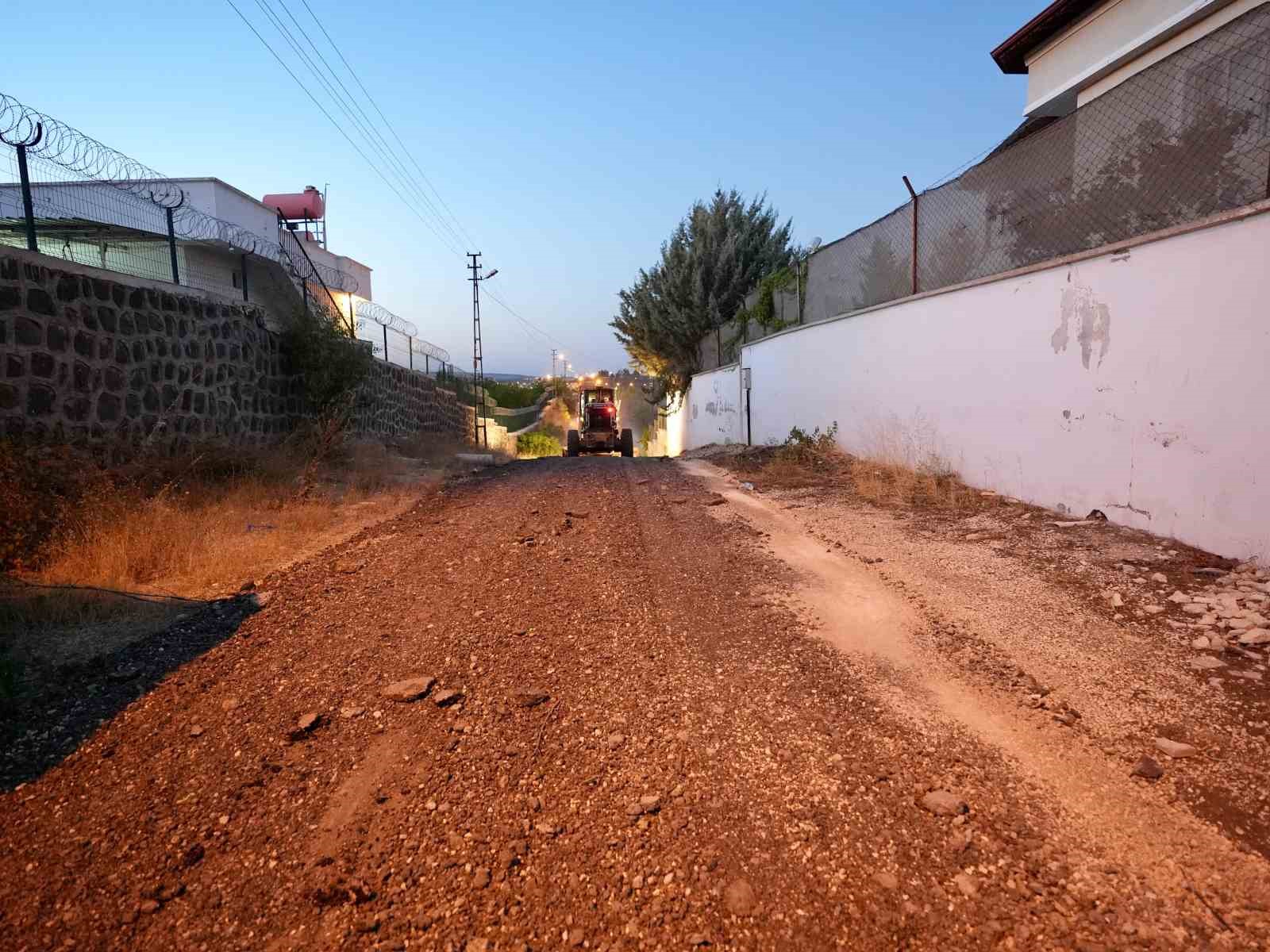 Aktoprak ve Nesimi’de yol çalışmaları tamamlandı