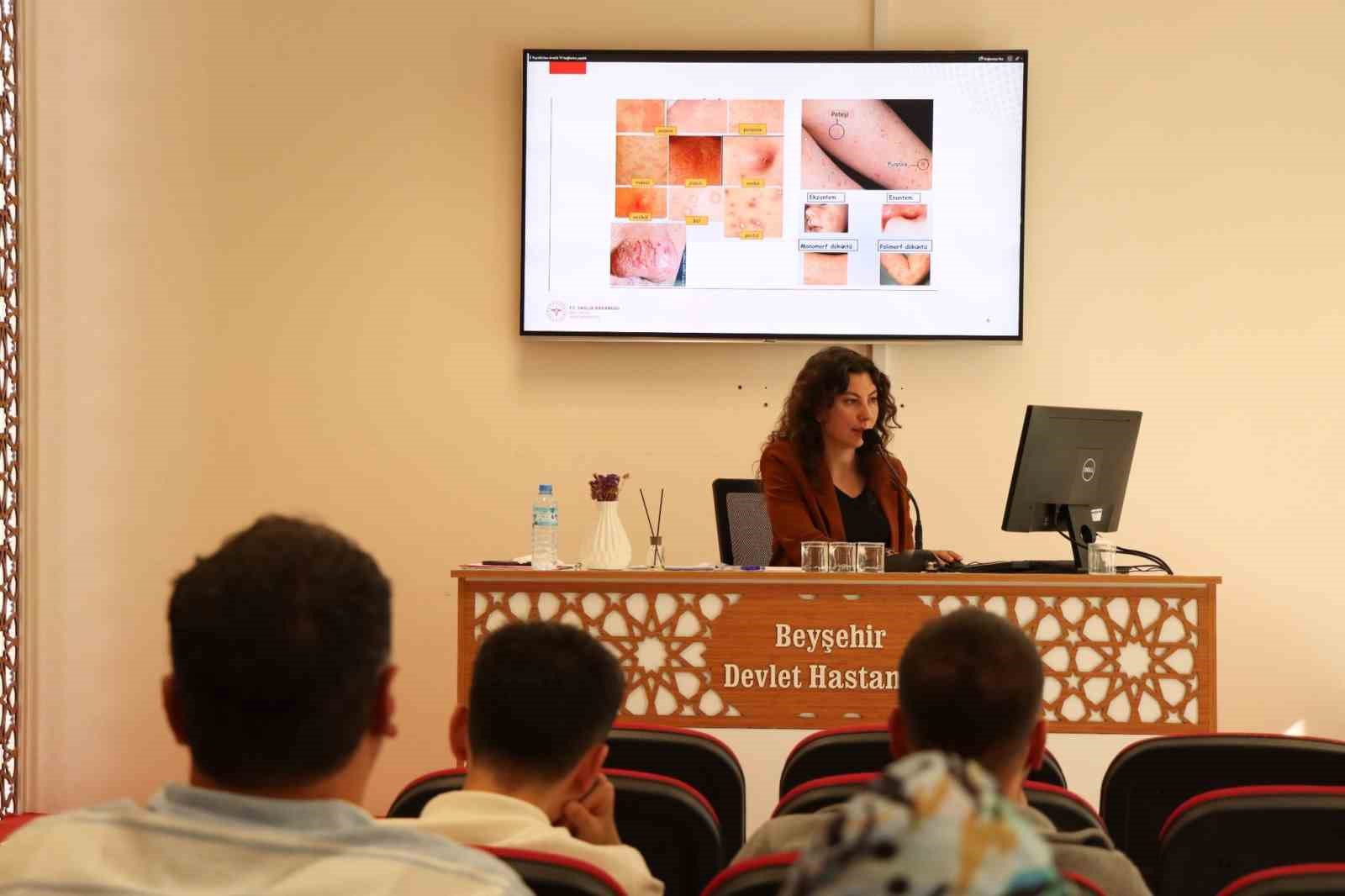 Aile hekimlerine Beyşehir&rsquo;de eğitim programı
