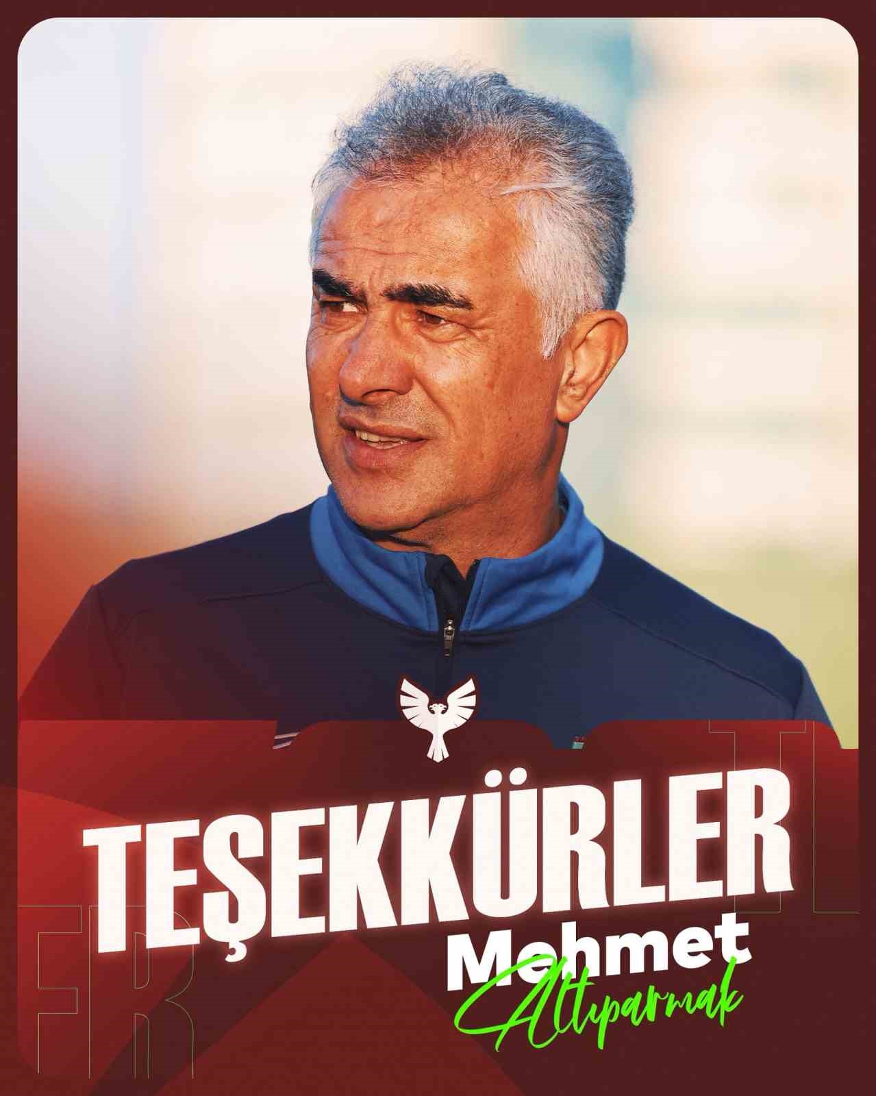 Amed Sportif Faaliyetler’de Mehmet Altıparmak dönemi sona erdi