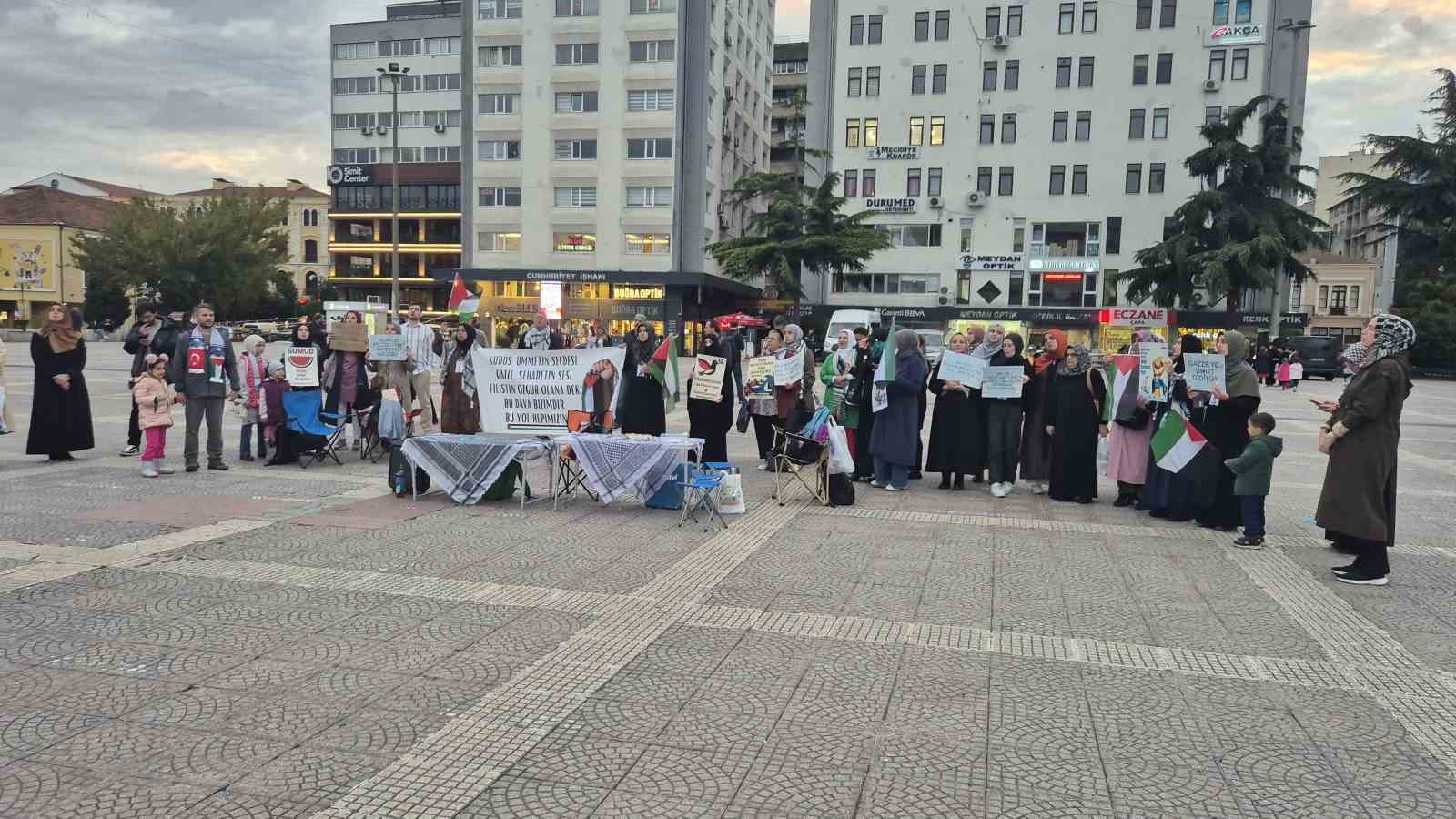 Samsun’dan Sumud Filosu’na destek çağrısı