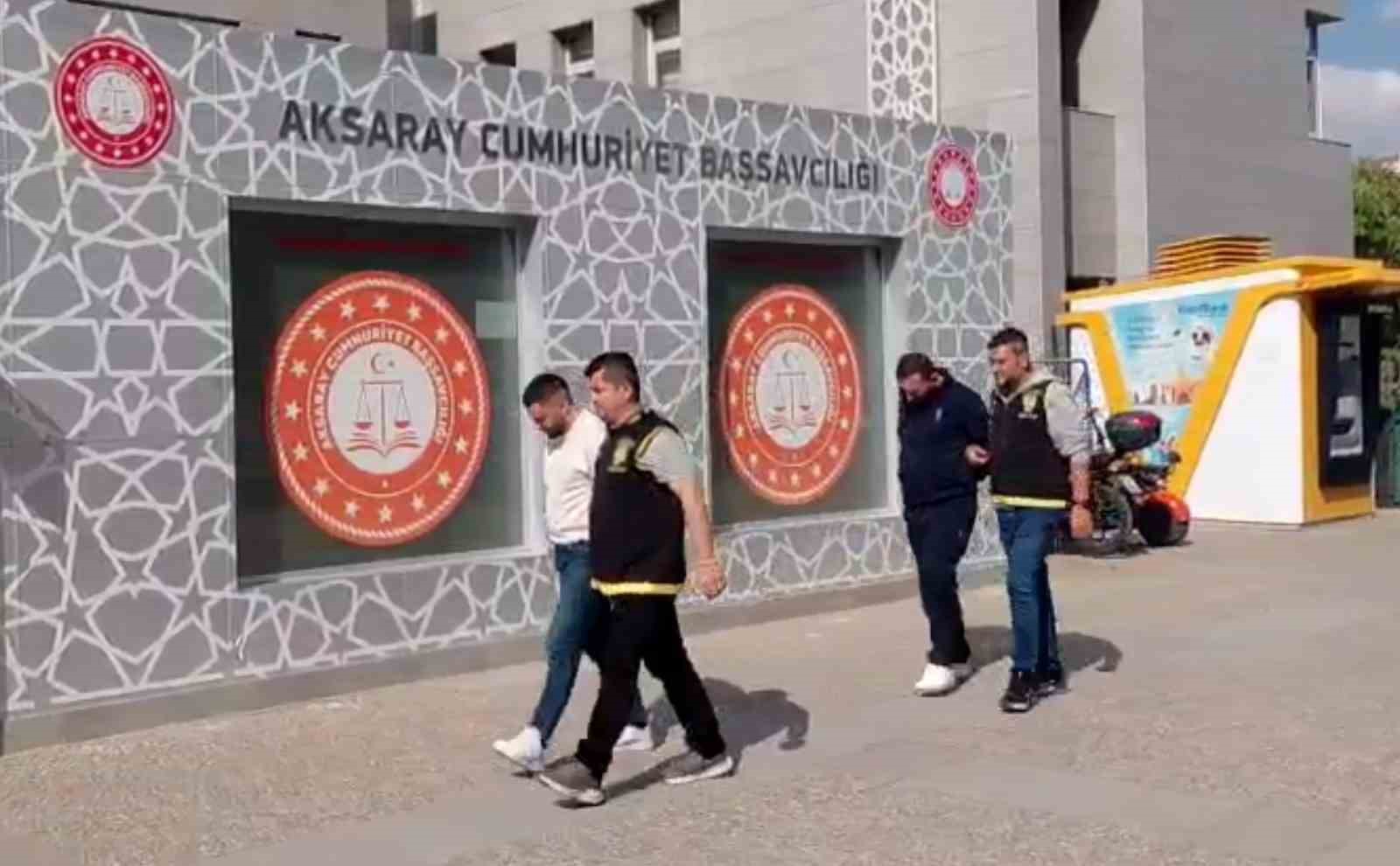 Aksaray’da sahte altın dolandırıcıları kıskıvrak yakalandı