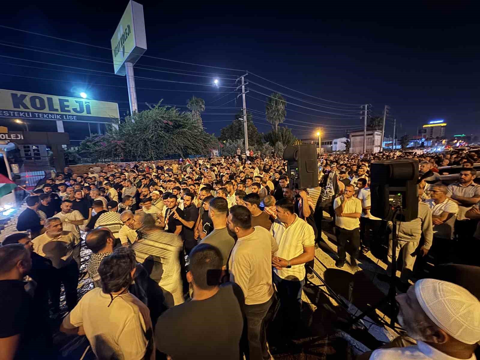 Adana’da Sumud Filosu’na müdahaleye tepki