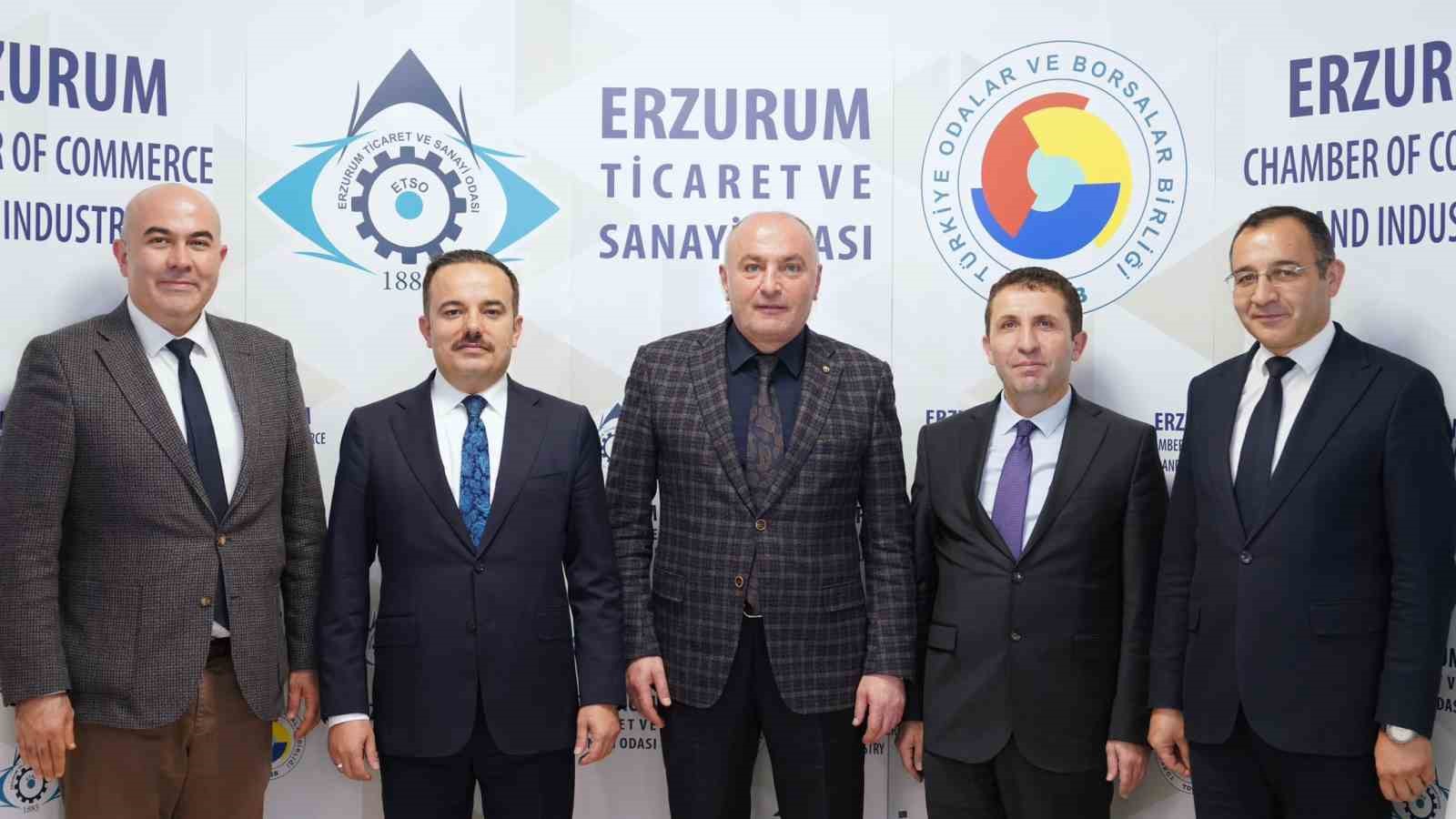 Özakalın : "Erzurum, bölgesel sanayinin ve inovasyonun merkezi olacak"