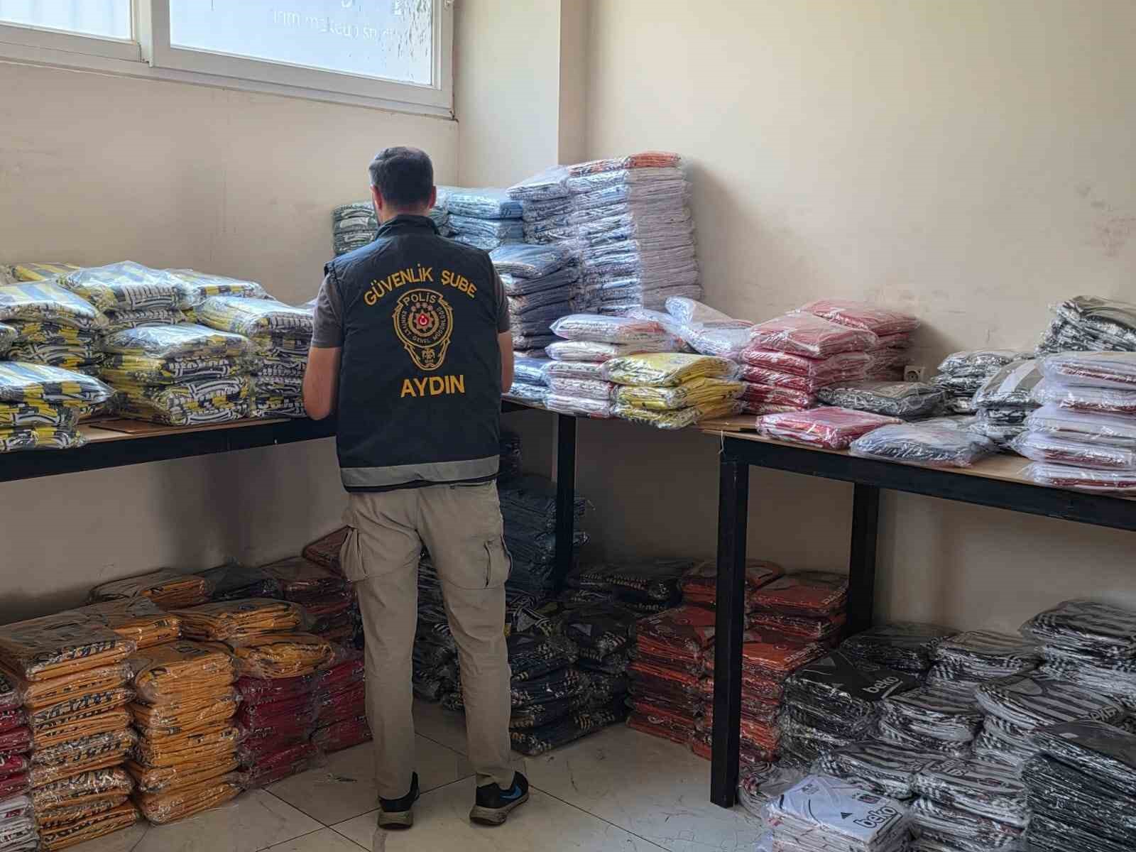 Aydın Güvenlik Şube taklit ürünlere geçit vermedi