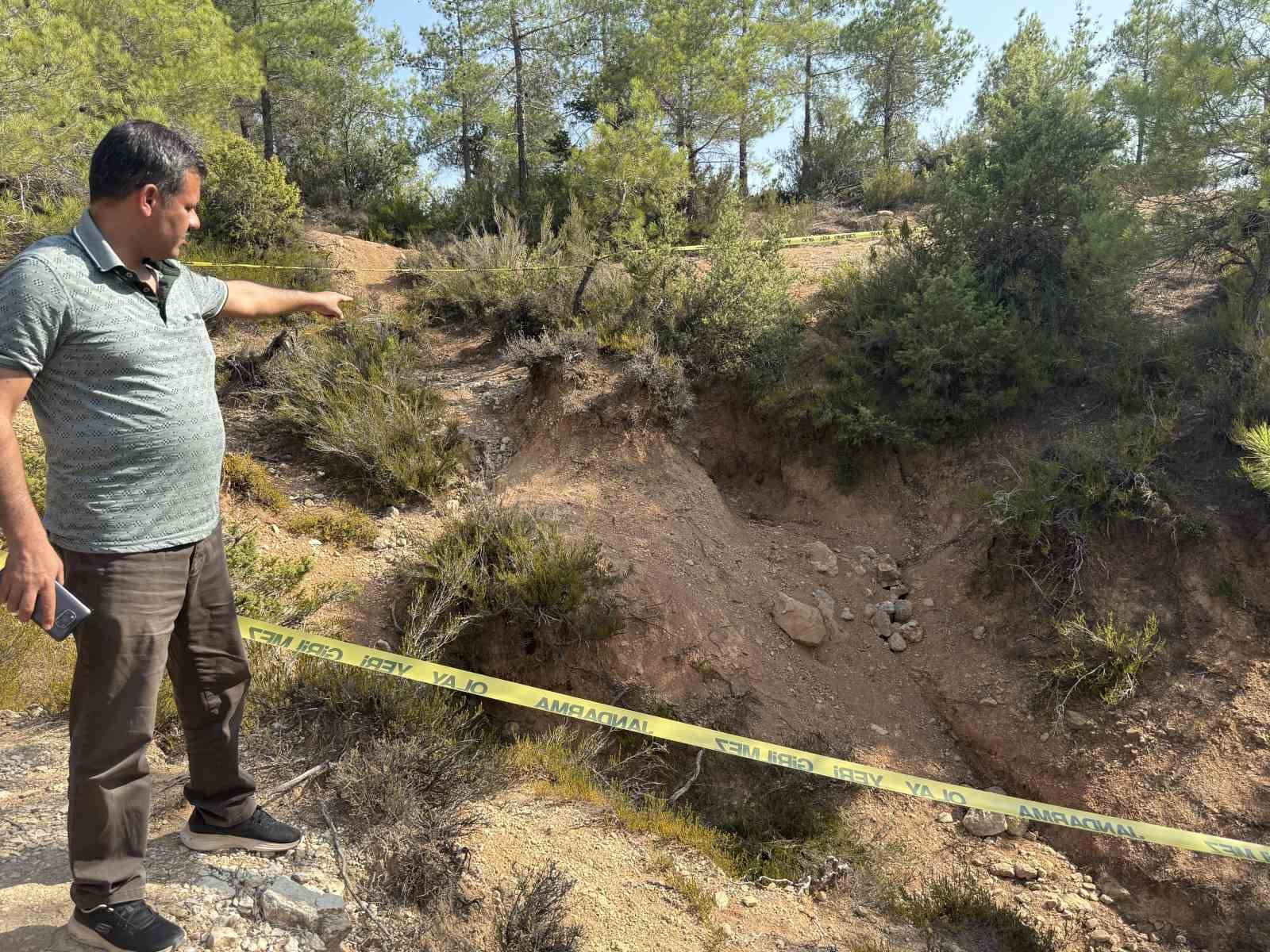 DEAŞ’lıların öldürdüğü Binali Aslan’ın gömüldüğü yer görüntülendi