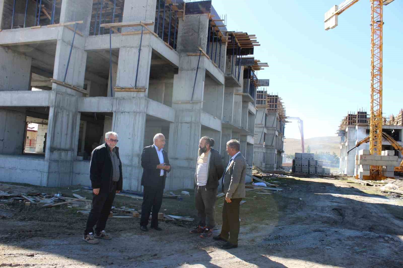 Çıldır da 2. etap TOKİ hızla yükseliyor