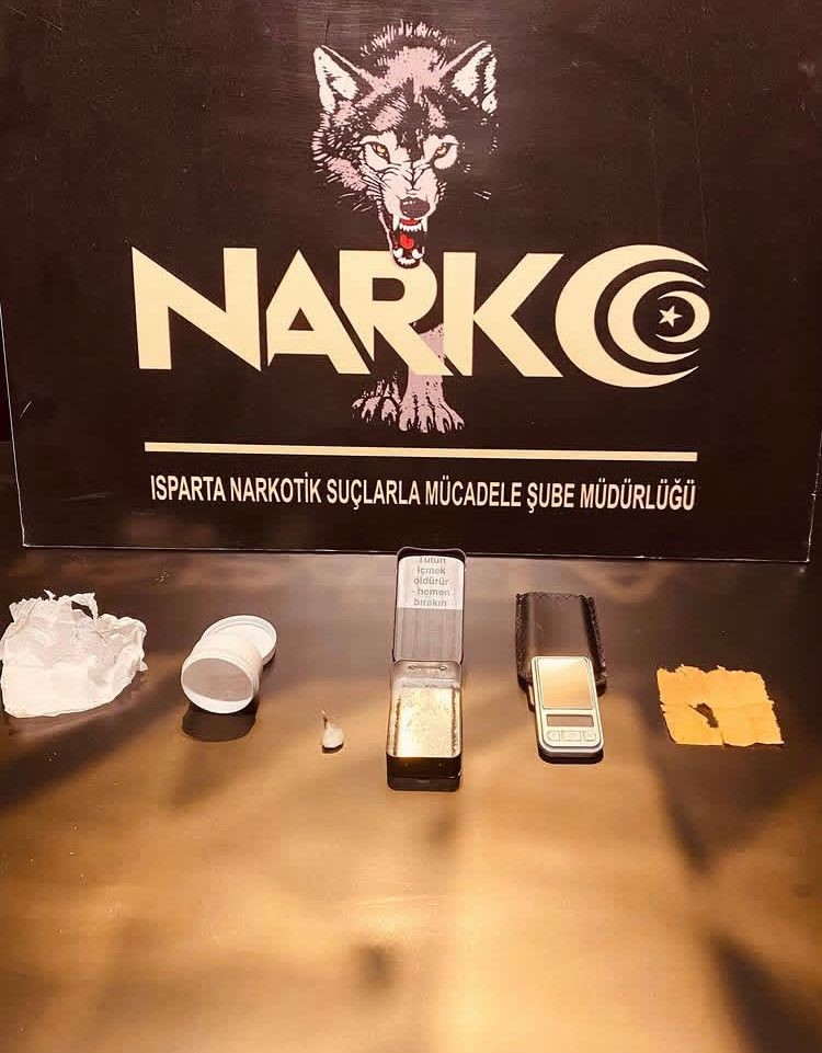 Isparta’da uyuşturucu operasyonunda 5 şüpheliye işlem başlatıldı