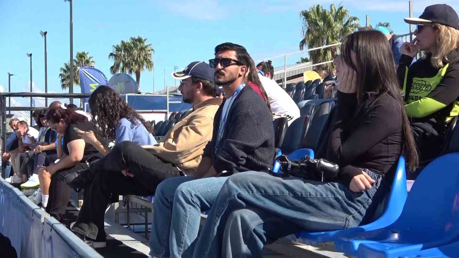 Uluslararası Tenis Turnuvası&rsquo;nda ikinci tur heyecanı
