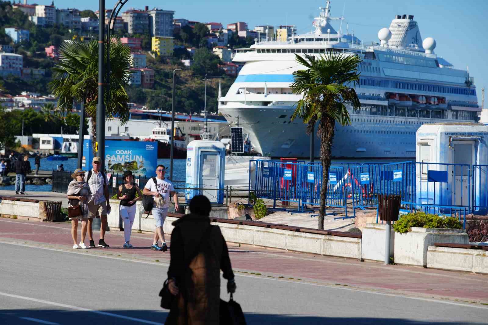 Samsun&rsquo;da kruvaziyer turizmi