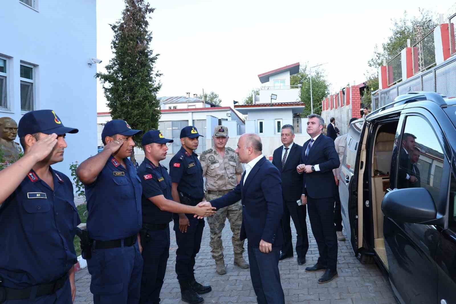 Adıyaman Valisi Osman Varol’dan Gölyurt Jandarma Karakolu’na ziyaret