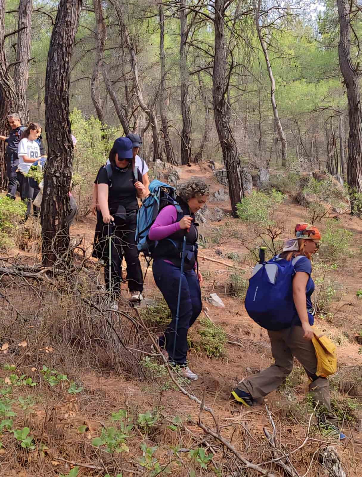 Sporcular doğanın kalbinde buluştu
