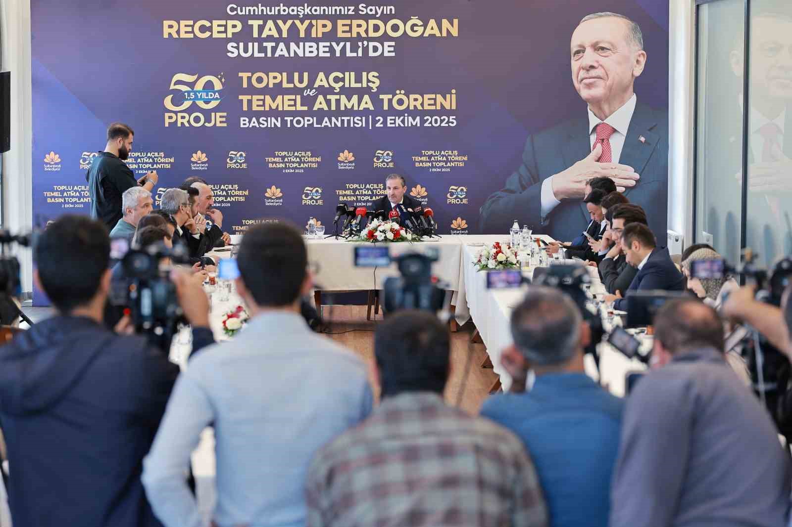 Cumhurbaşkanı Erdoğan, Sultanbeyli&rsquo;de 50 projenin a&ccedil;ılışını ger&ccedil;ekleştirecek
