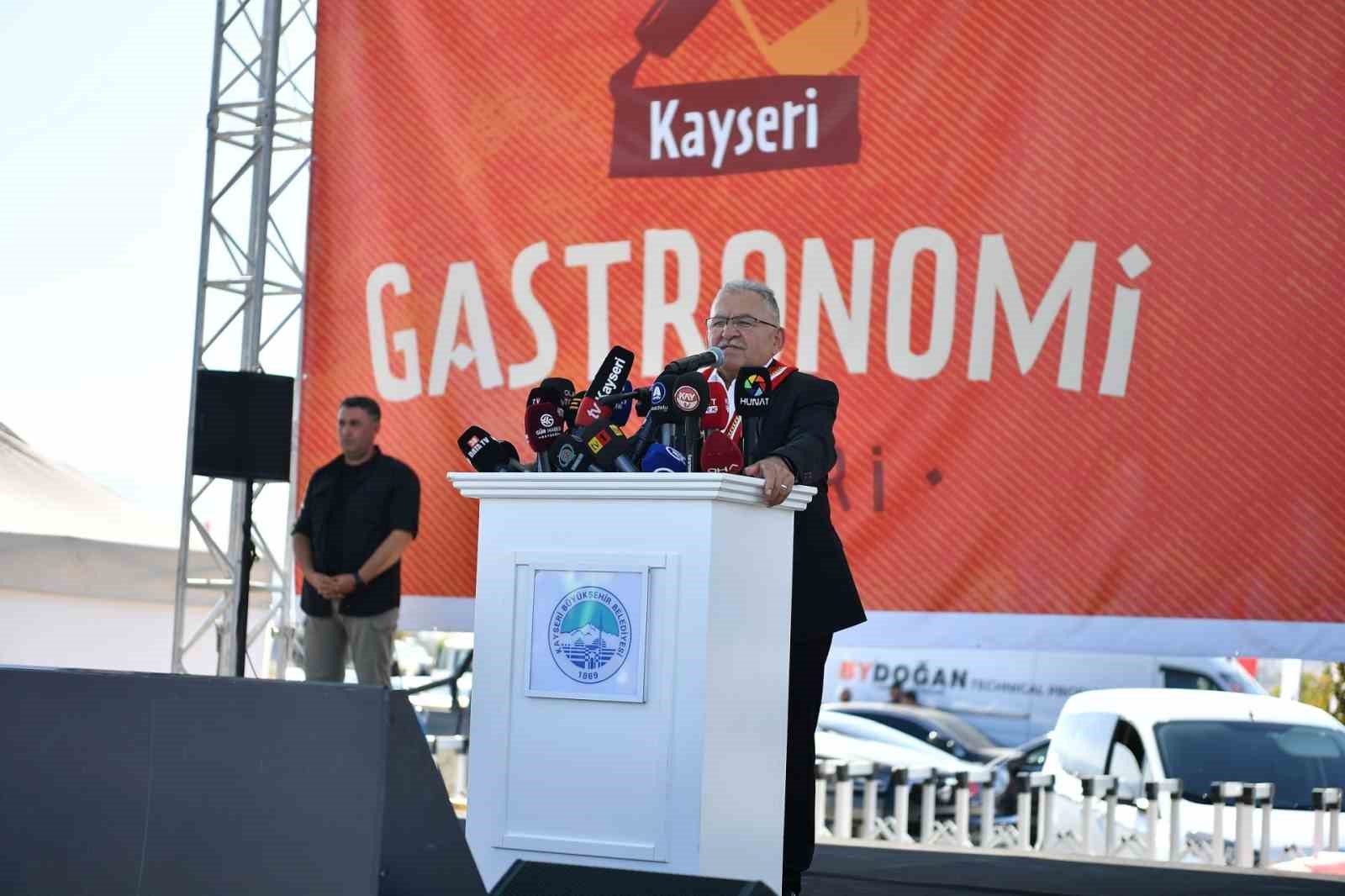 Başkan Büyükkılıç: "Gastronomi Günleri’nde lezzetler konuşacak"