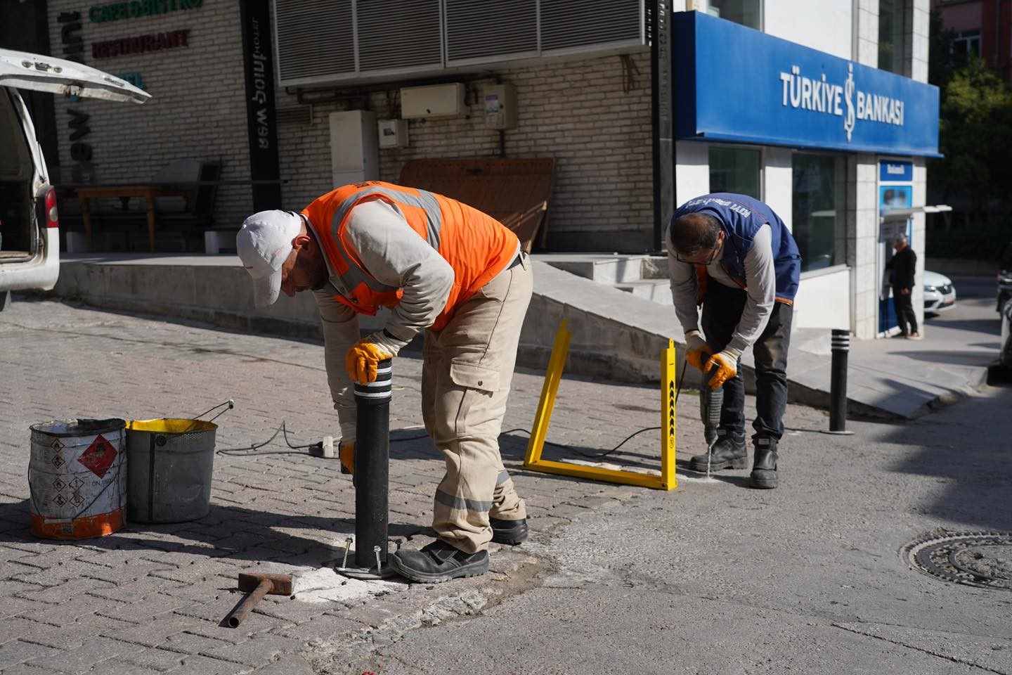 Bilecik’te yayalaştırma çalışmaları başladı