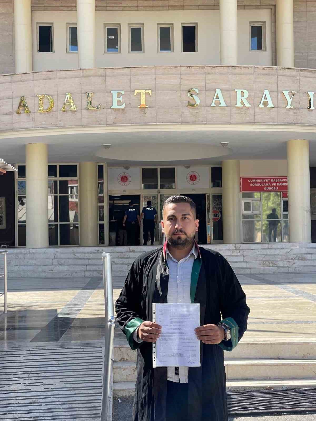 Şanlıurfa’da İsrail askeri ve Netanyahu hakkında suç duyurusu