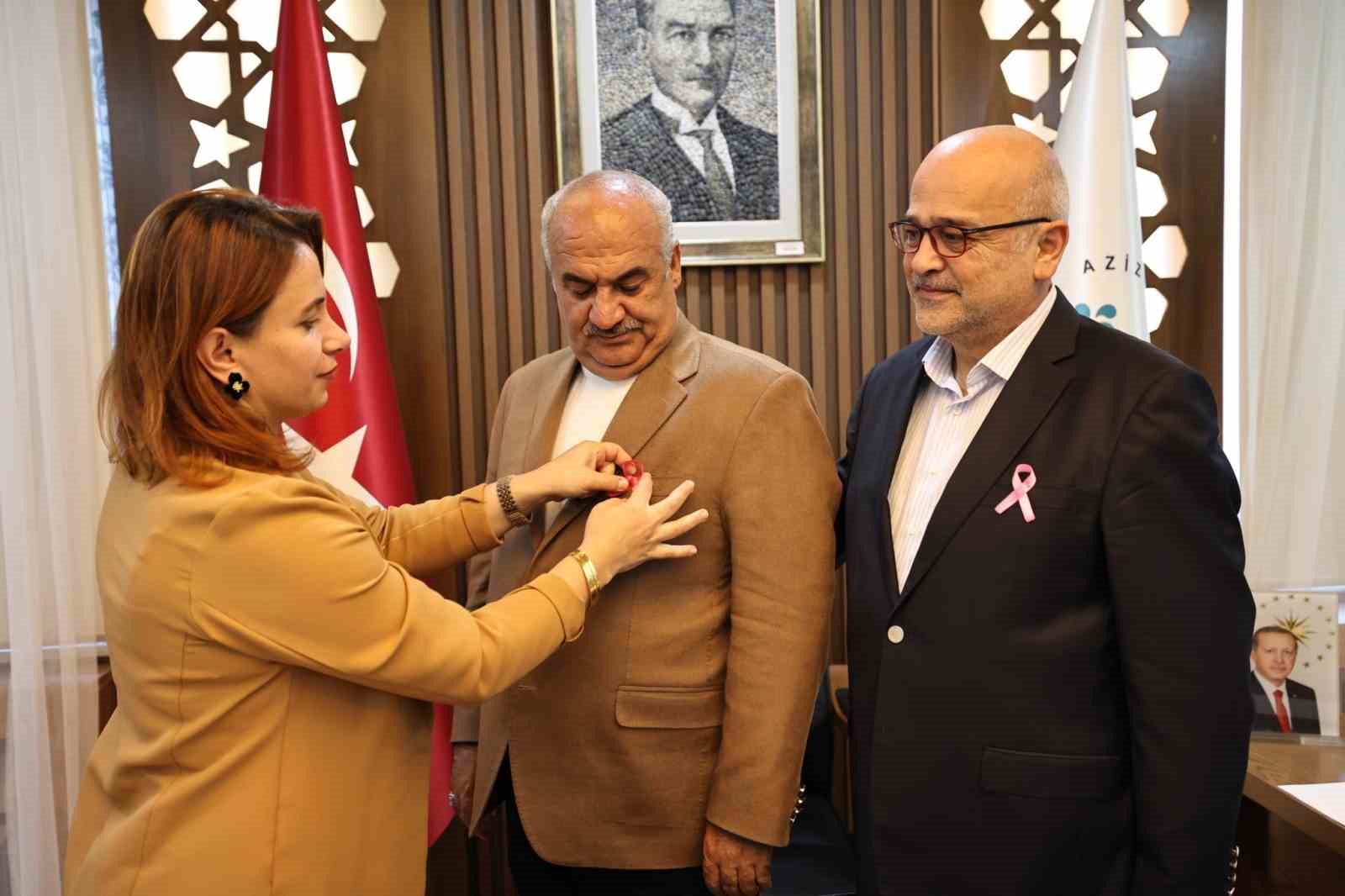 Başkan Akpunar’a farkındalık ziyareti