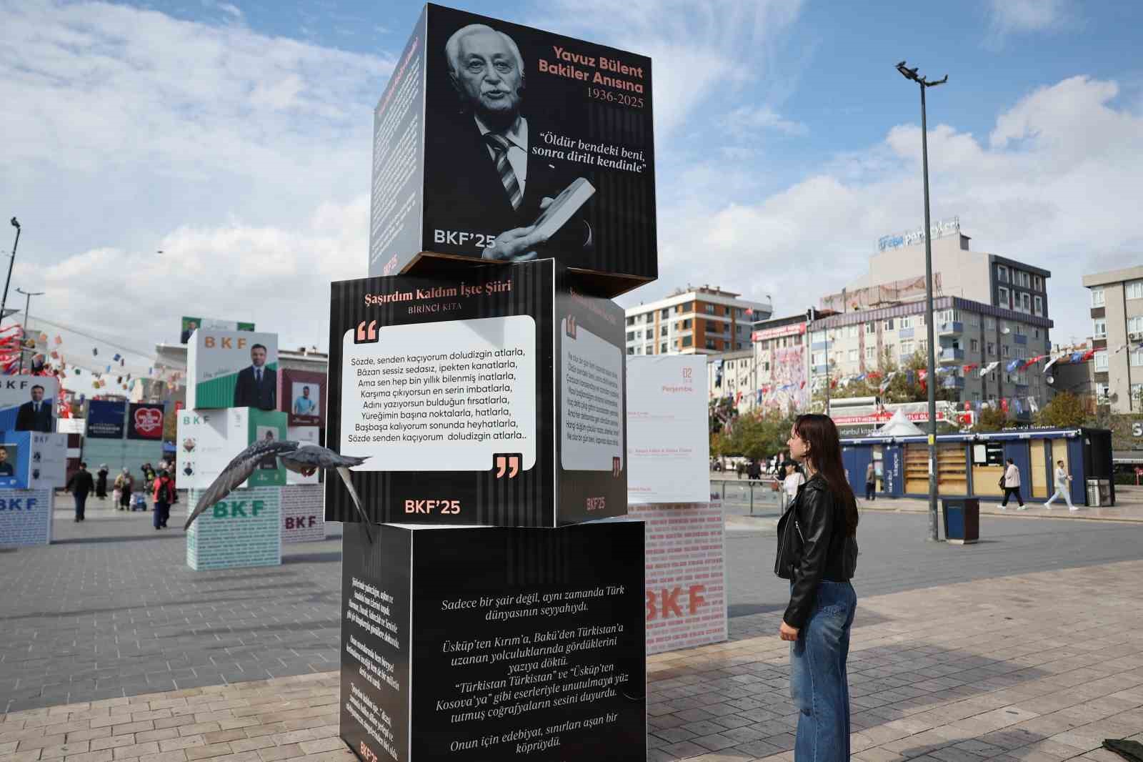 Bağcılar Kitap Fuarı&rsquo;nda Yavuz B&uuml;lent Bakiler&rsquo;in adı yaşatılıyor

