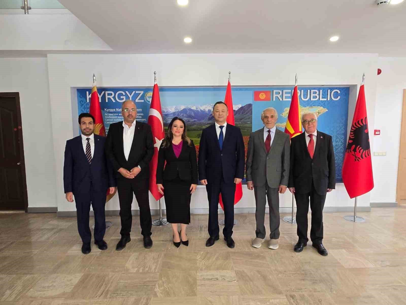 Prof. Dr. Aysun Bay’dan Kırgızistan Büyükelçisi Kazanbaev’e stratejik ziyaret
