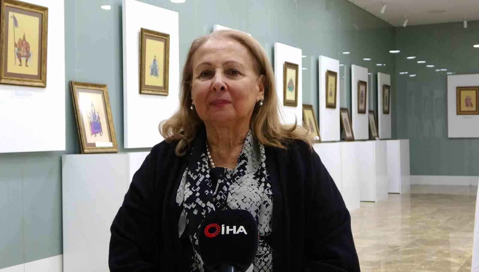 Sanatçı Ruhsar Özer, 53 minyatür eserini Kütahya’da sergiledi