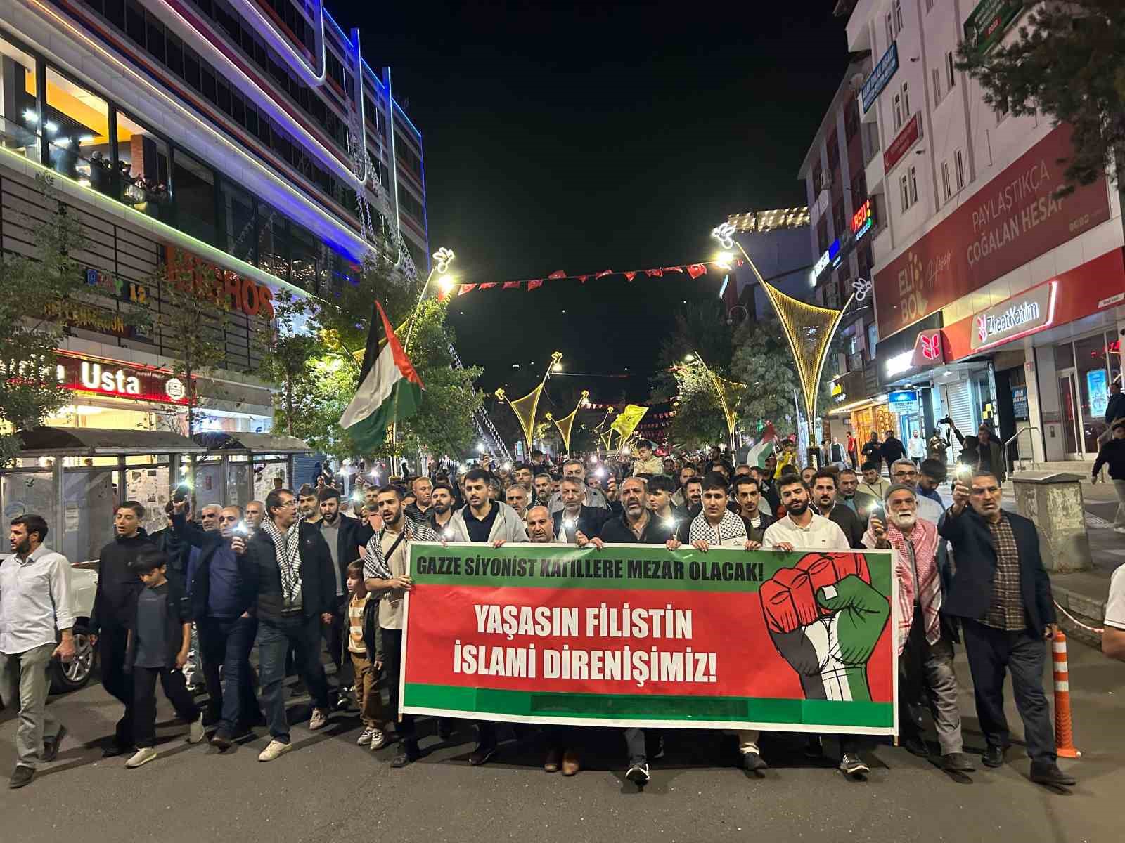 Bingöl’de Sumud Filosu’na müdahaleye tepki