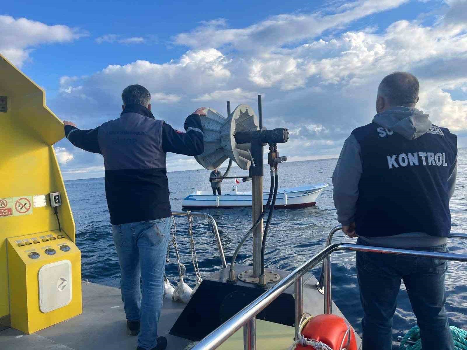 Sinop’ta su ürünleri denetimleri