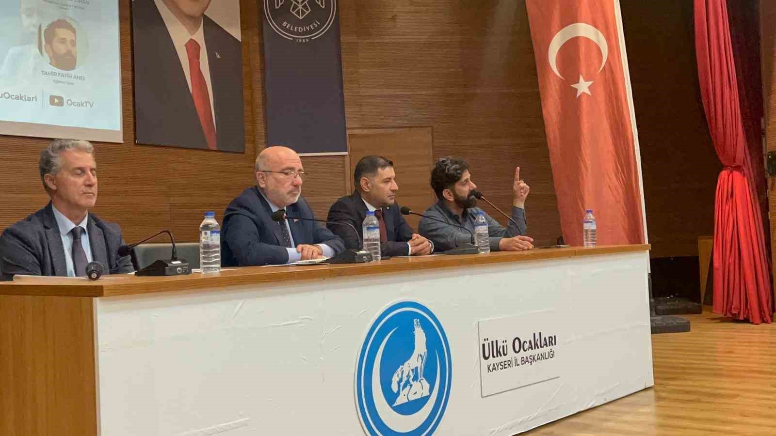 &Uuml;lk&uuml; Ocakları Kayseri İl Başkanlığı&rsquo;ndan Kud&uuml;s mesajı: "Kud&uuml;s&rsquo;&uuml; anlamak ve savunmak, 6K Vizyonu&rsquo;nun ruhunu kavramaktır"
