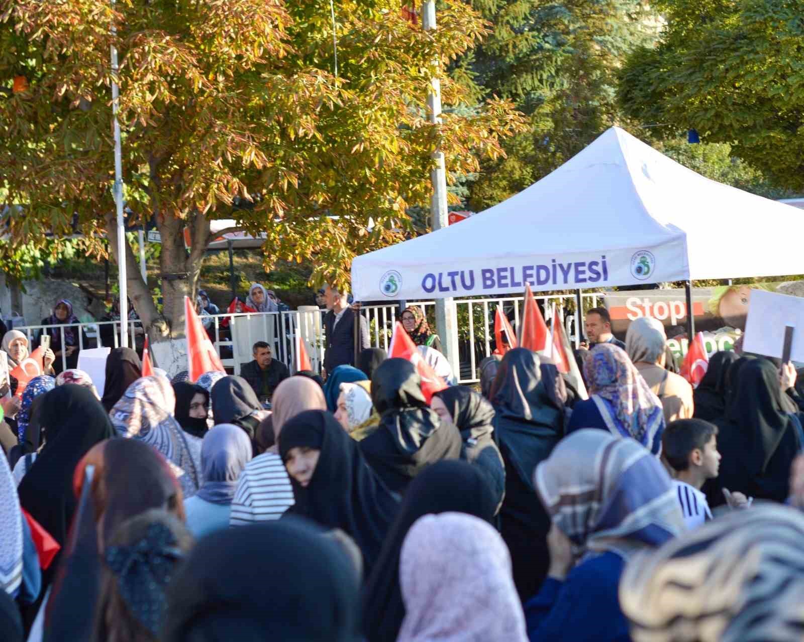 Oltu&rsquo;da &lsquo;Sumud N&ouml;beti&rsquo;nde vicdanlar ayaktaydı
