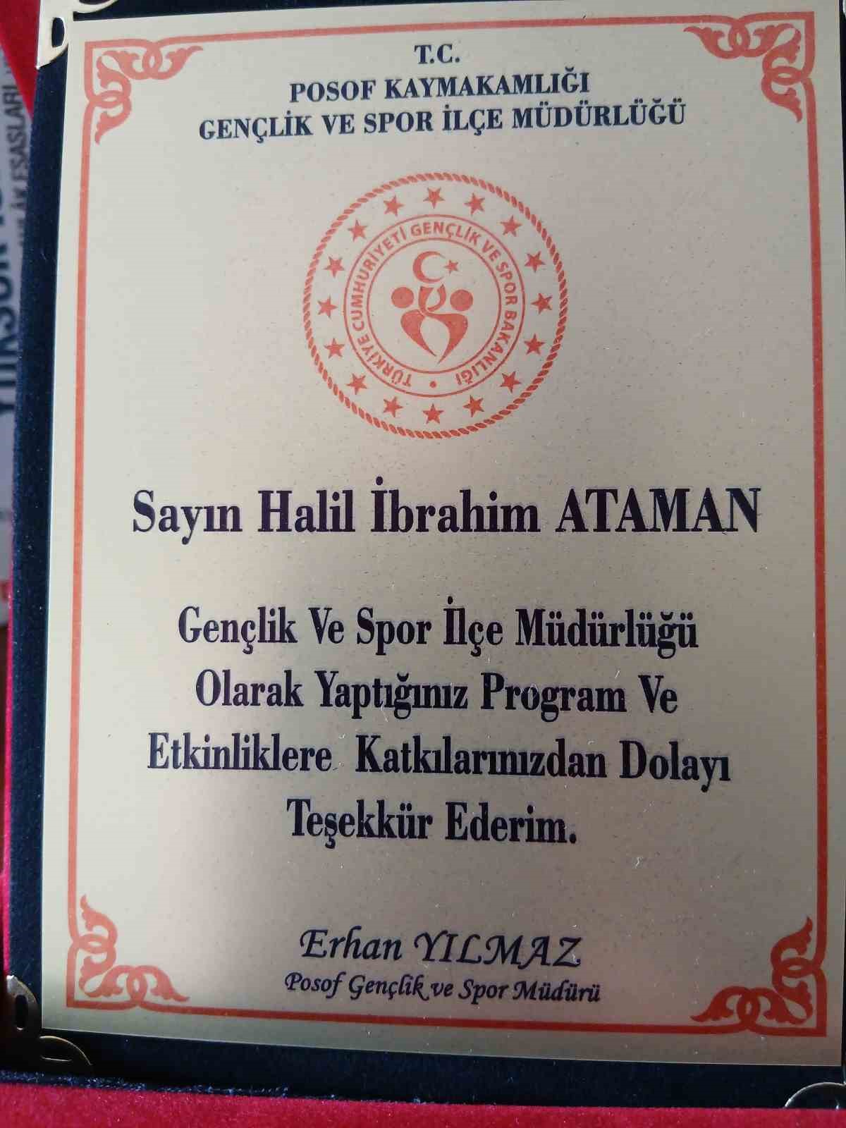 Posof Gençlik ve Spor Müdürü Yılmaz’dan şair ve ozanlara vefa