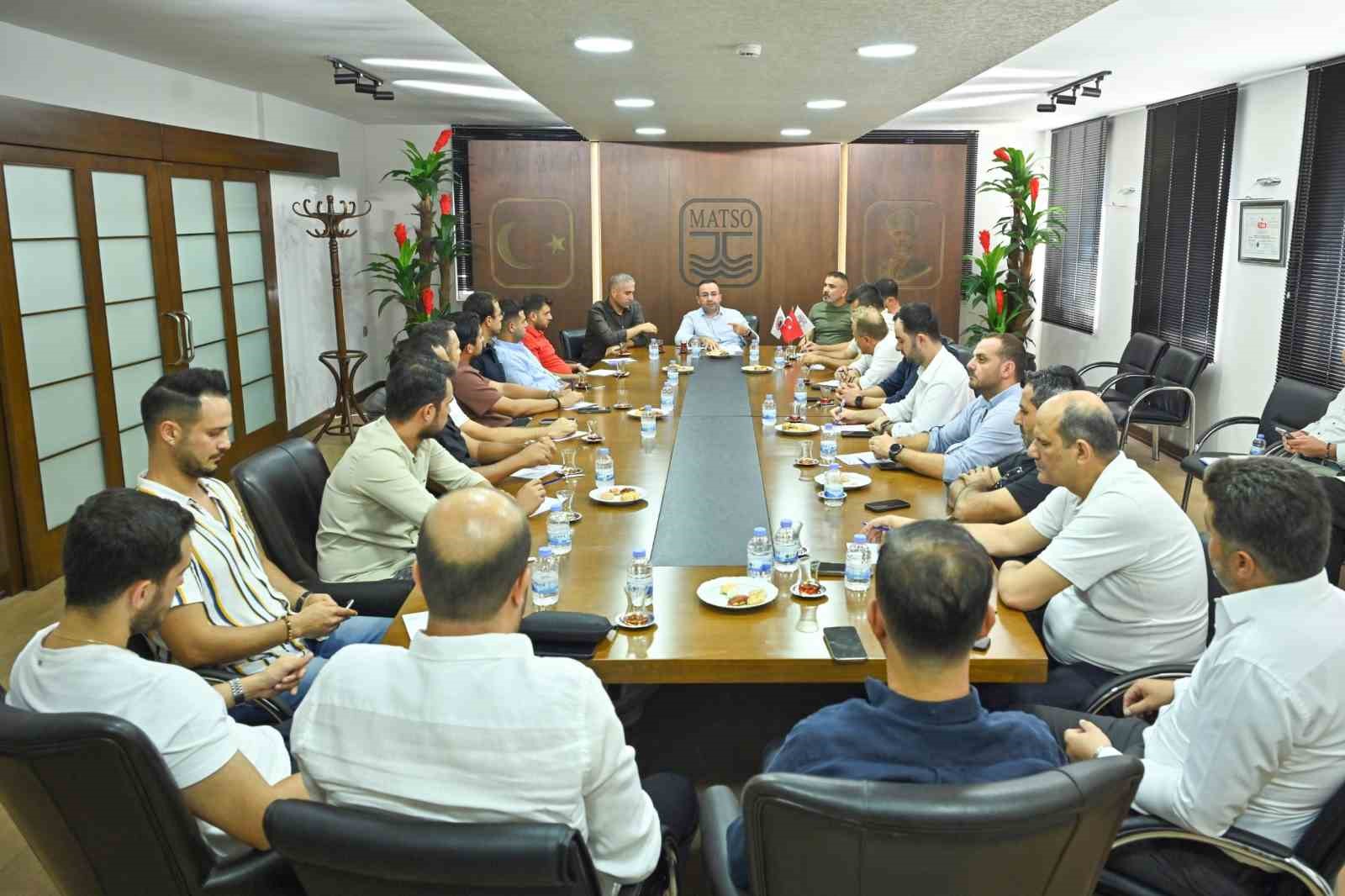 MATSO&rsquo;da inşaat sekt&ouml;r&uuml;n&uuml;n sorunları masaya yatırıldı
