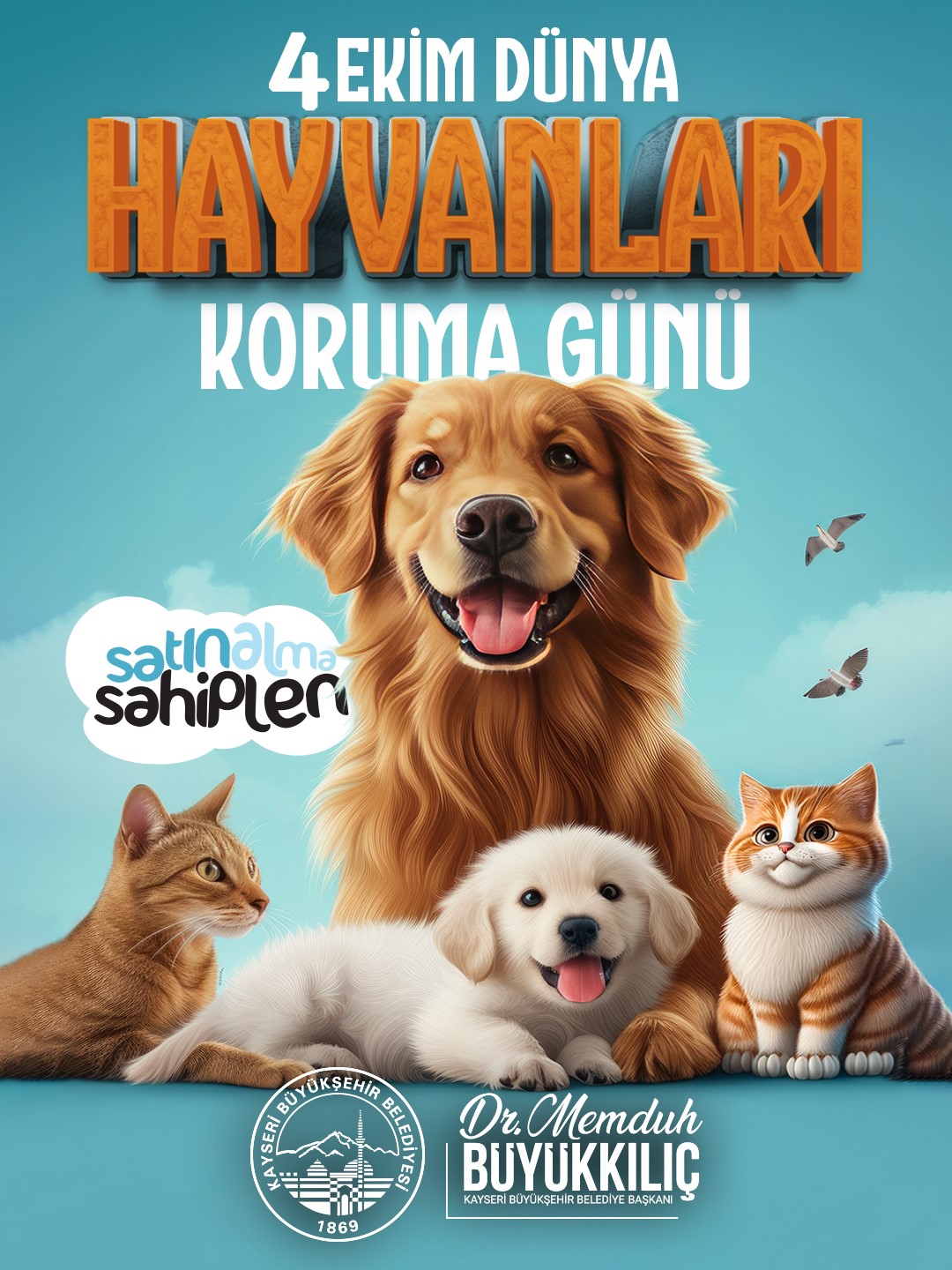 Başkan Büyükkılıç: "İnancımız ve kültürümüzün canlılara karşı öncelediği saygı, en güzel değerlerimizden biri"