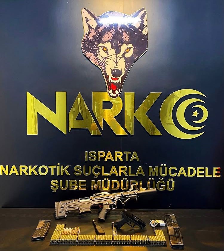 Isparta&rsquo;da uyuşturucu operasyonu: 1 g&ouml;zaltı

