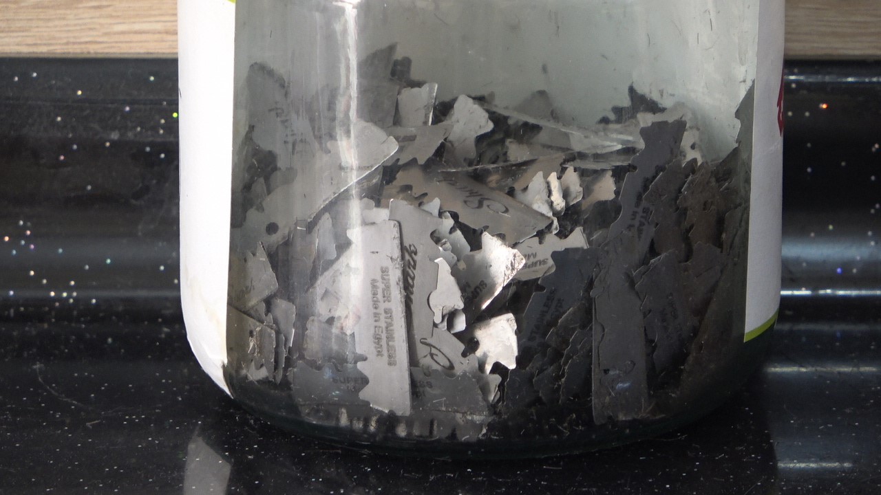 Kastamonu’da 400 kilodan fazla jilet geri dönüşüme kazandırıldı