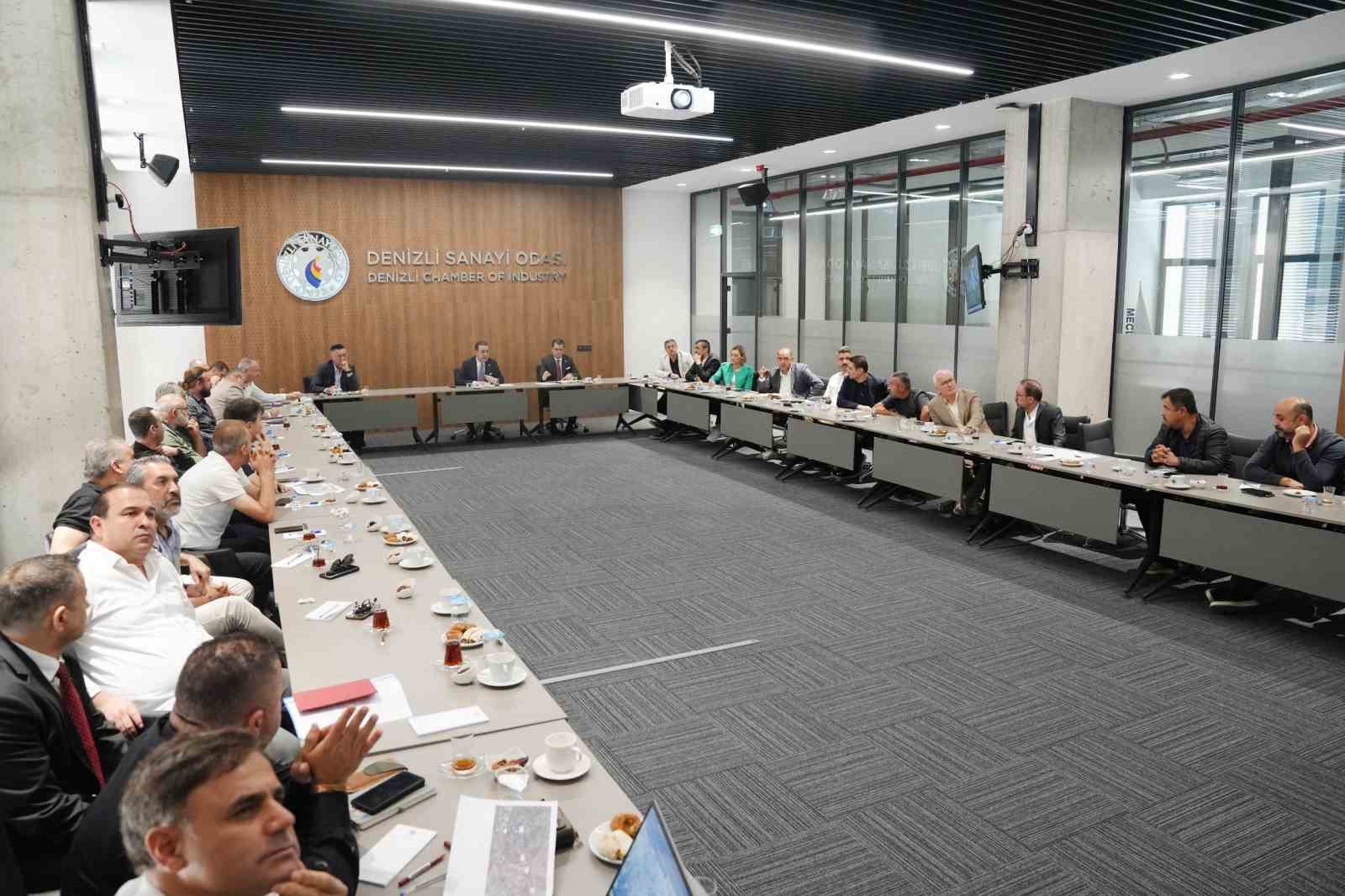 DSO Sanayi Yönetişim Masası &rsquo;Pınarkent&rsquo; gündemiyle toplandı