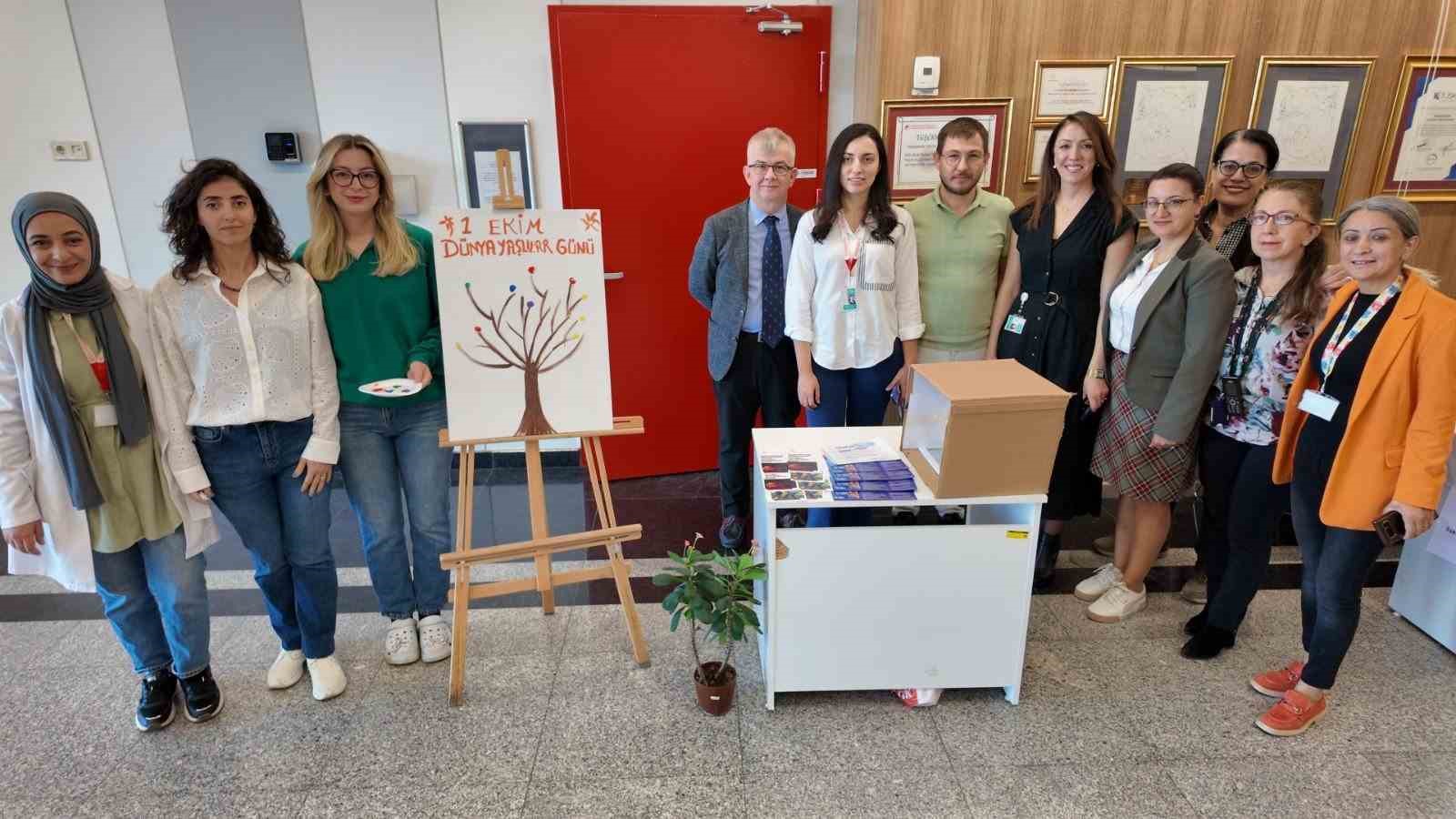 Eskişehir Şehir Hastanesi&rsquo;nde Yaşlılar G&uuml;n&uuml; standı kuruldu
