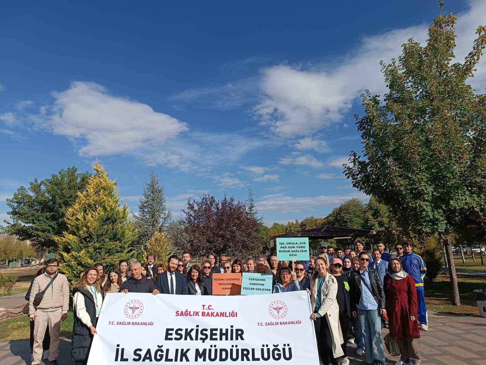 ’Dünya Yürüyüş Günü’ etkinliği gerçekleştirildi