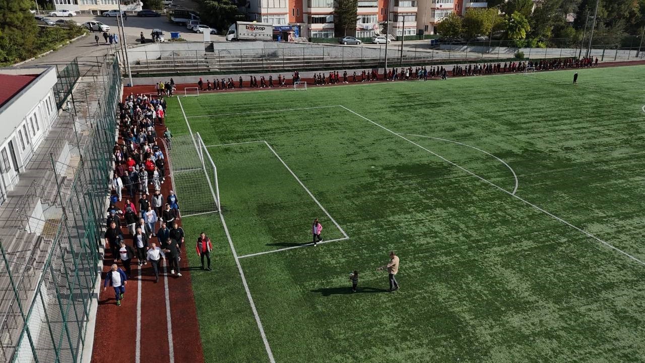 Karab&uuml;k&rsquo;te "D&uuml;nya Y&uuml;r&uuml;y&uuml;ş G&uuml;n&uuml;" etkinliği d&uuml;zenlendi
